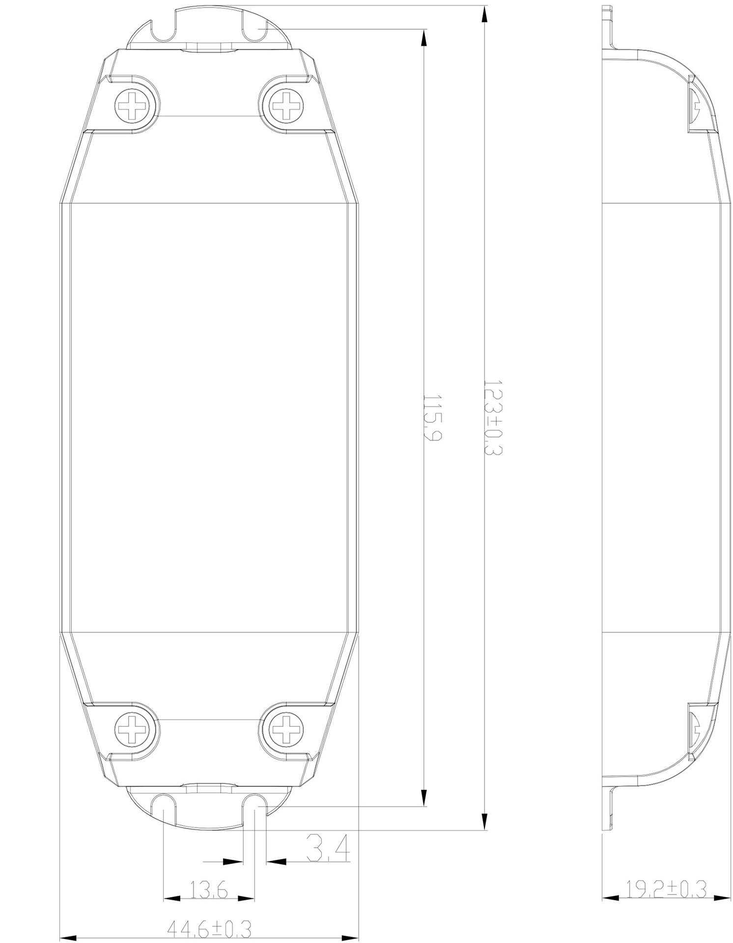 DRIVER TENSIONE COSTANTE IP20 24VDC  30W (SS30-24VL)