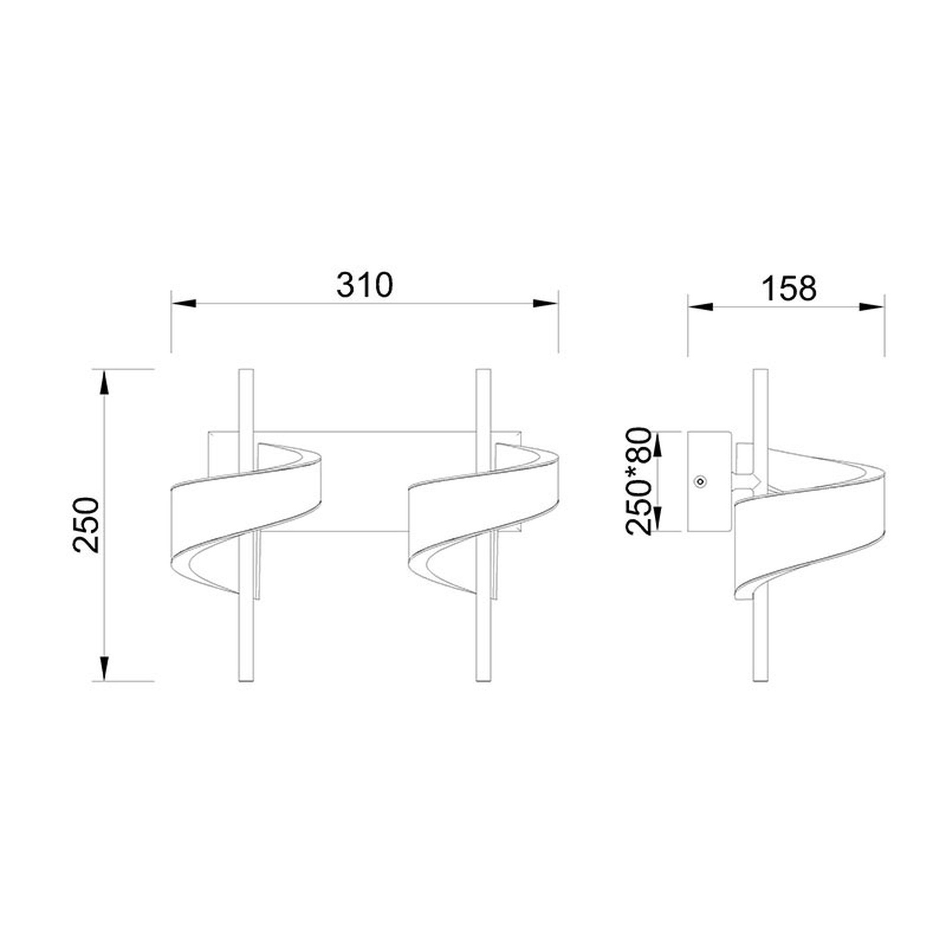 ***DES*** TSUNAMI * WALL LAMP 24W