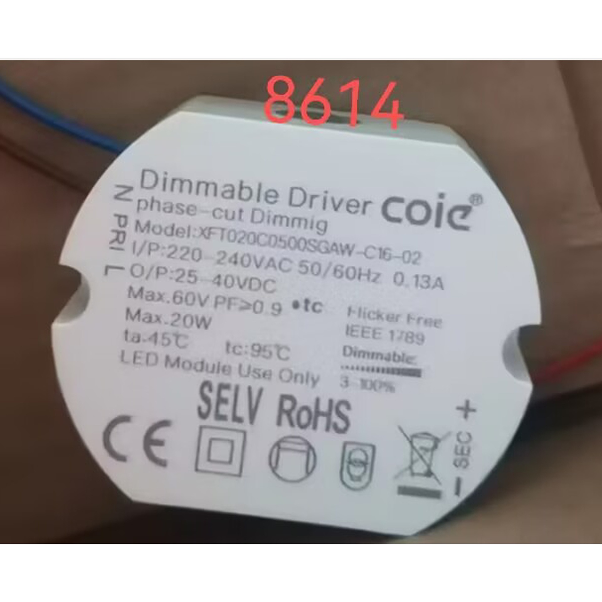 Drivers TRIAC / DALI · Accessoires · Blanc
