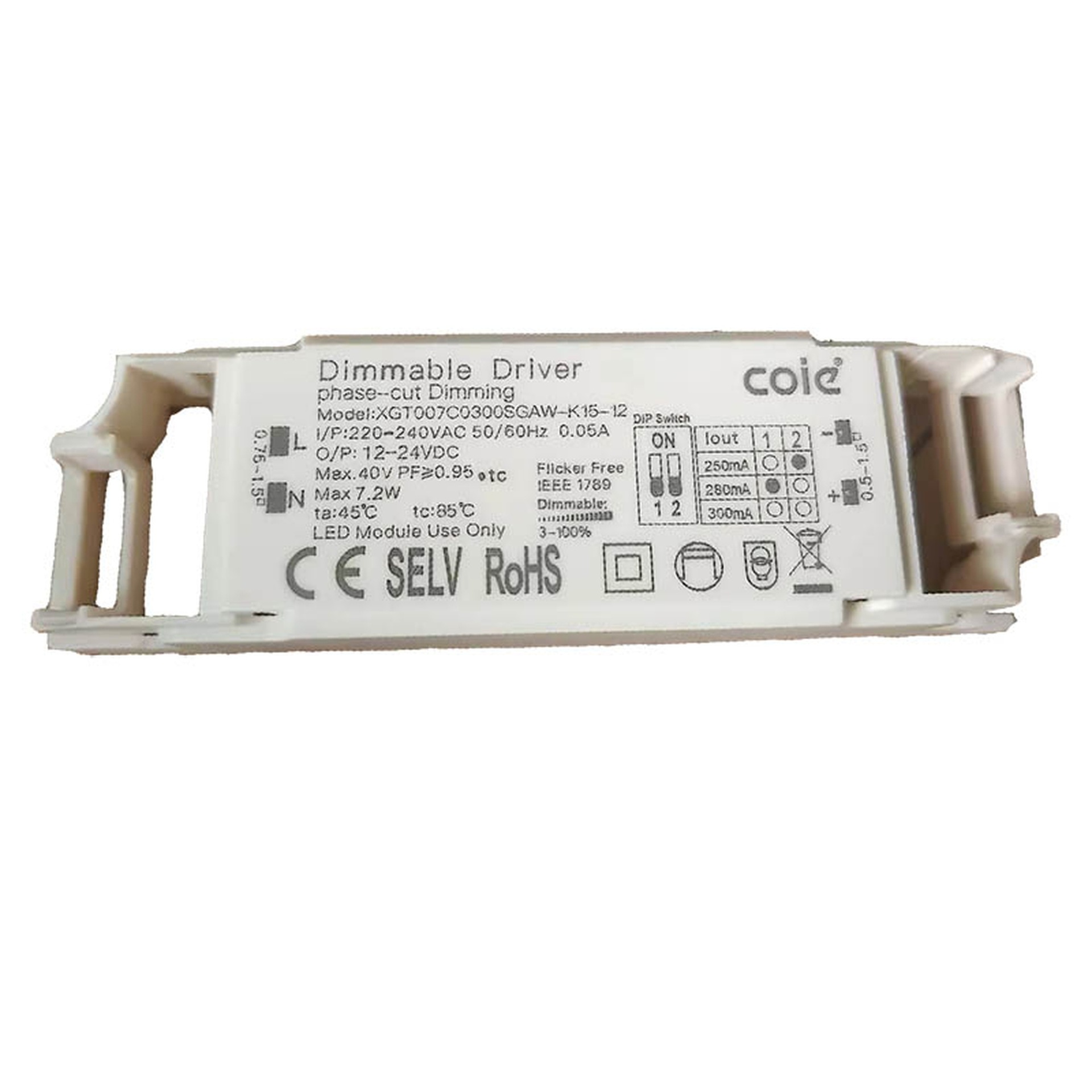 Drivers TRIAC / DALI · Accessori · Bianco