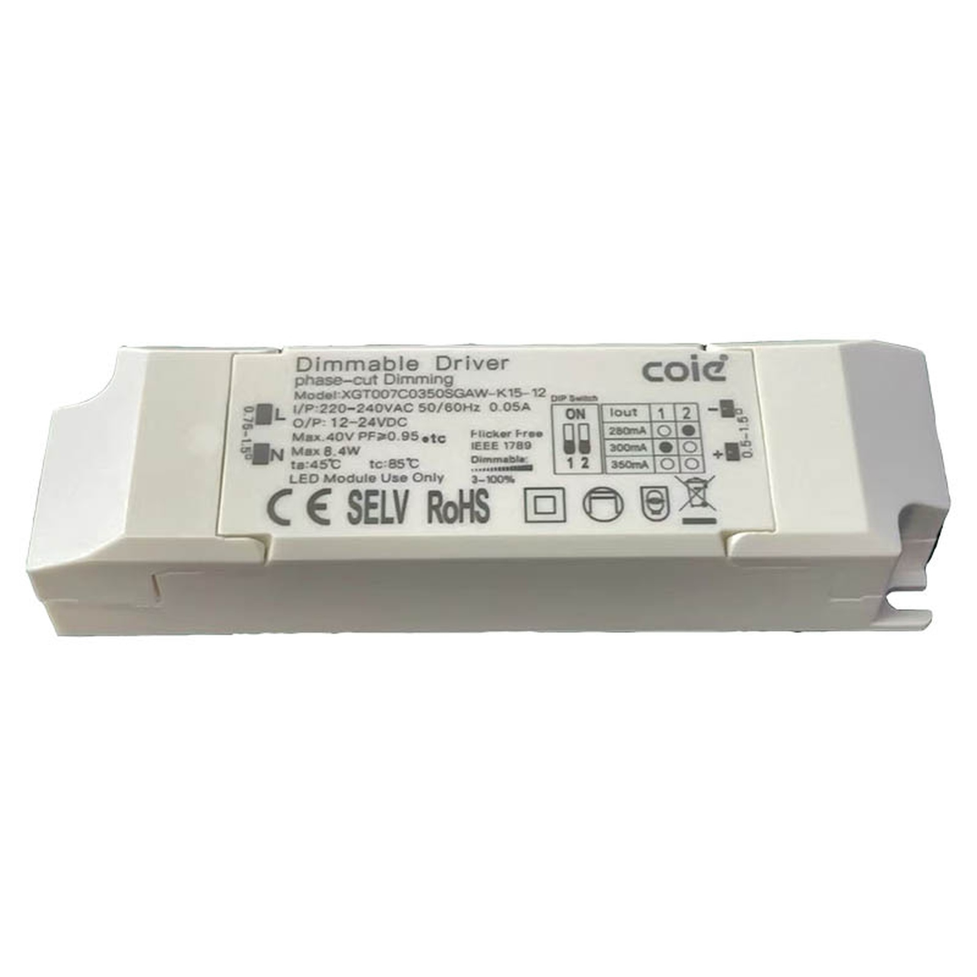 Drivers TRIAC / DALI · Accessori · Bianco
