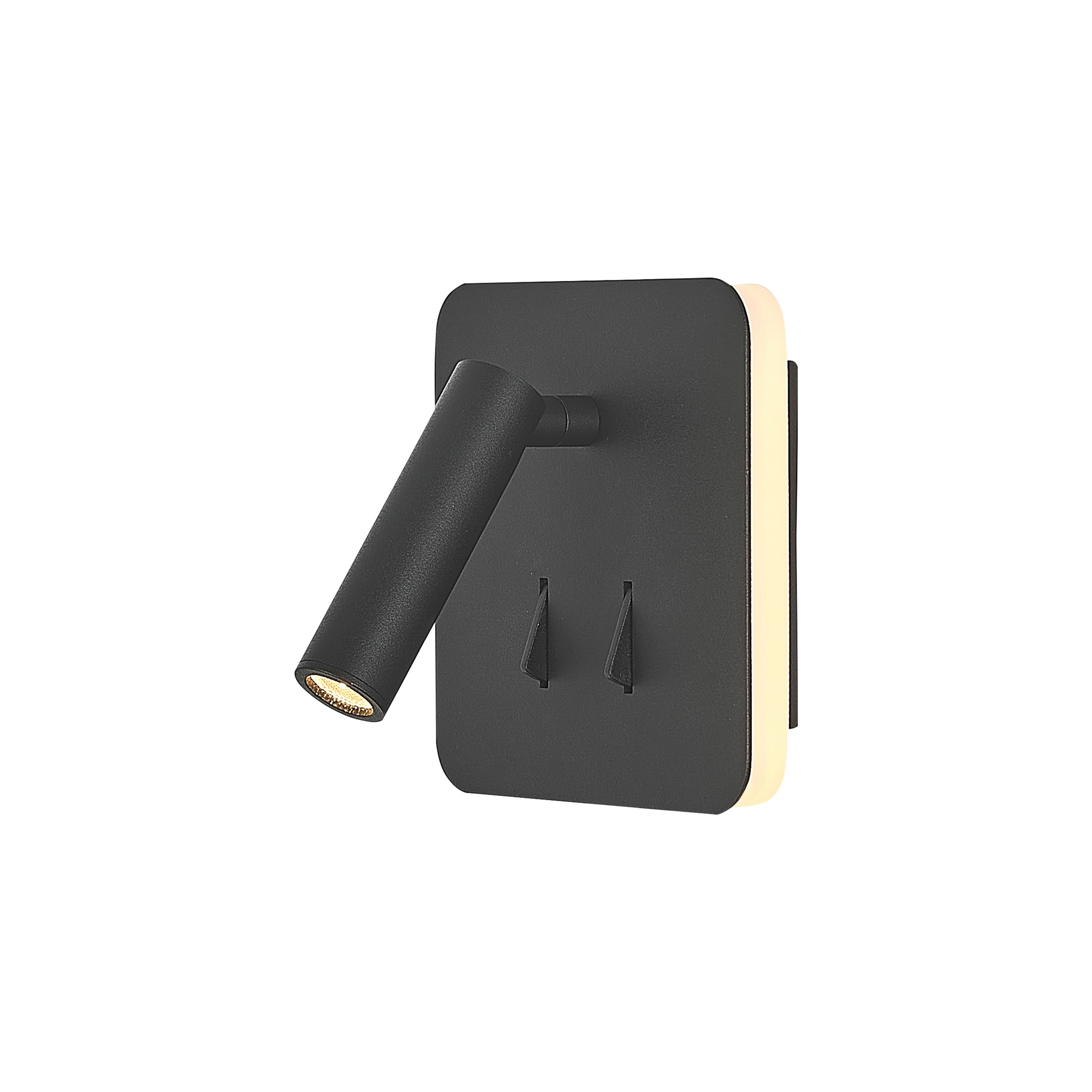 Cayman · Lampade da parete · Nero opaco