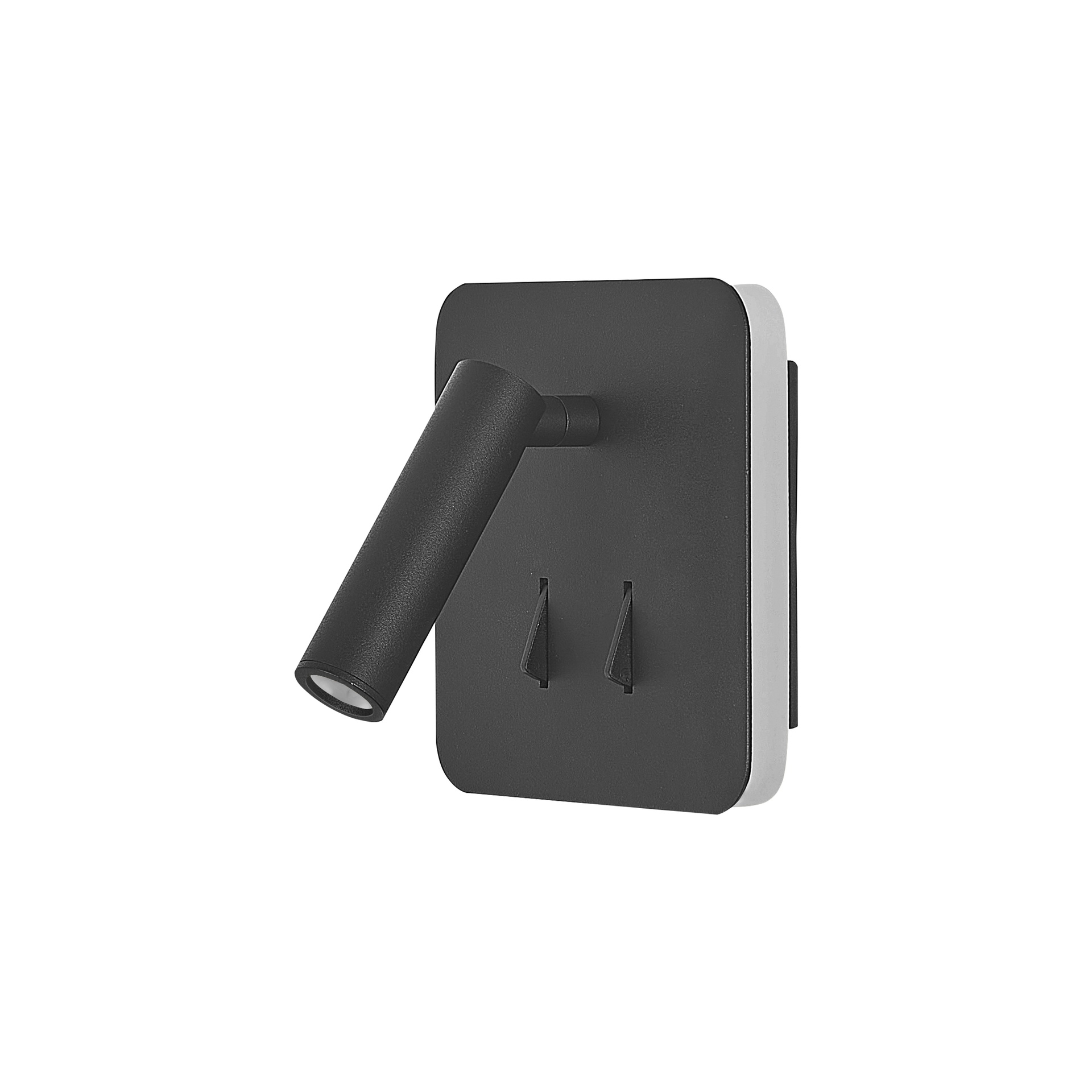 Cayman · Lampade da parete · Nero opaco
