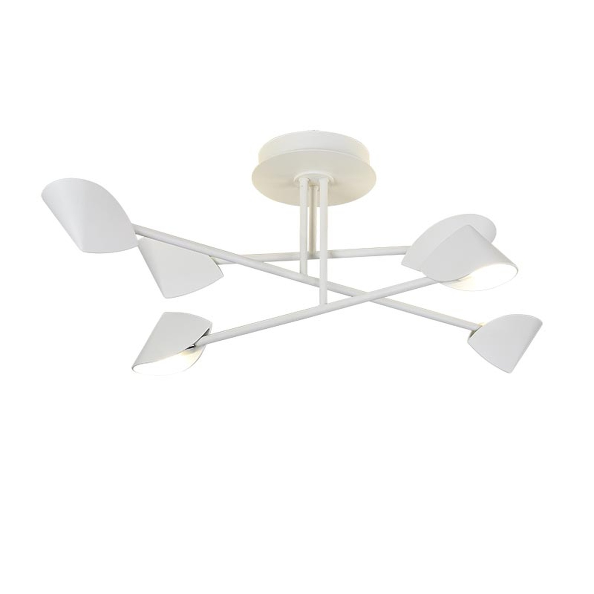 ***OFER/DES***  CAPUCCINA * SEMIPLAFONIERA LED MEDIA 40W