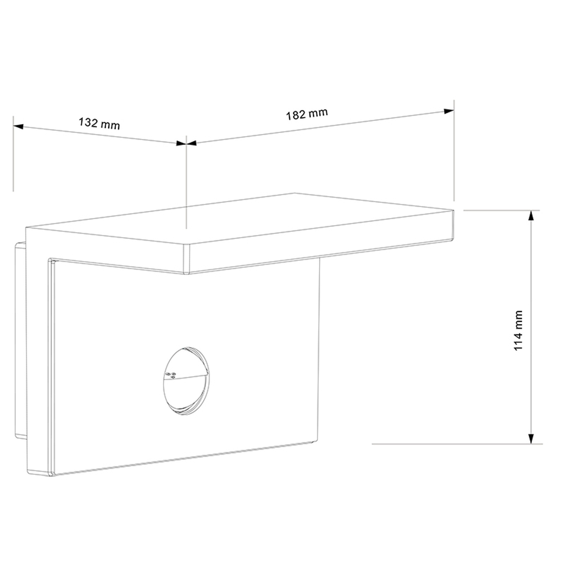 ***OFER/DES*** RUKA * APPLIQUE LED 15W CON SENSORE MOVIMENTO