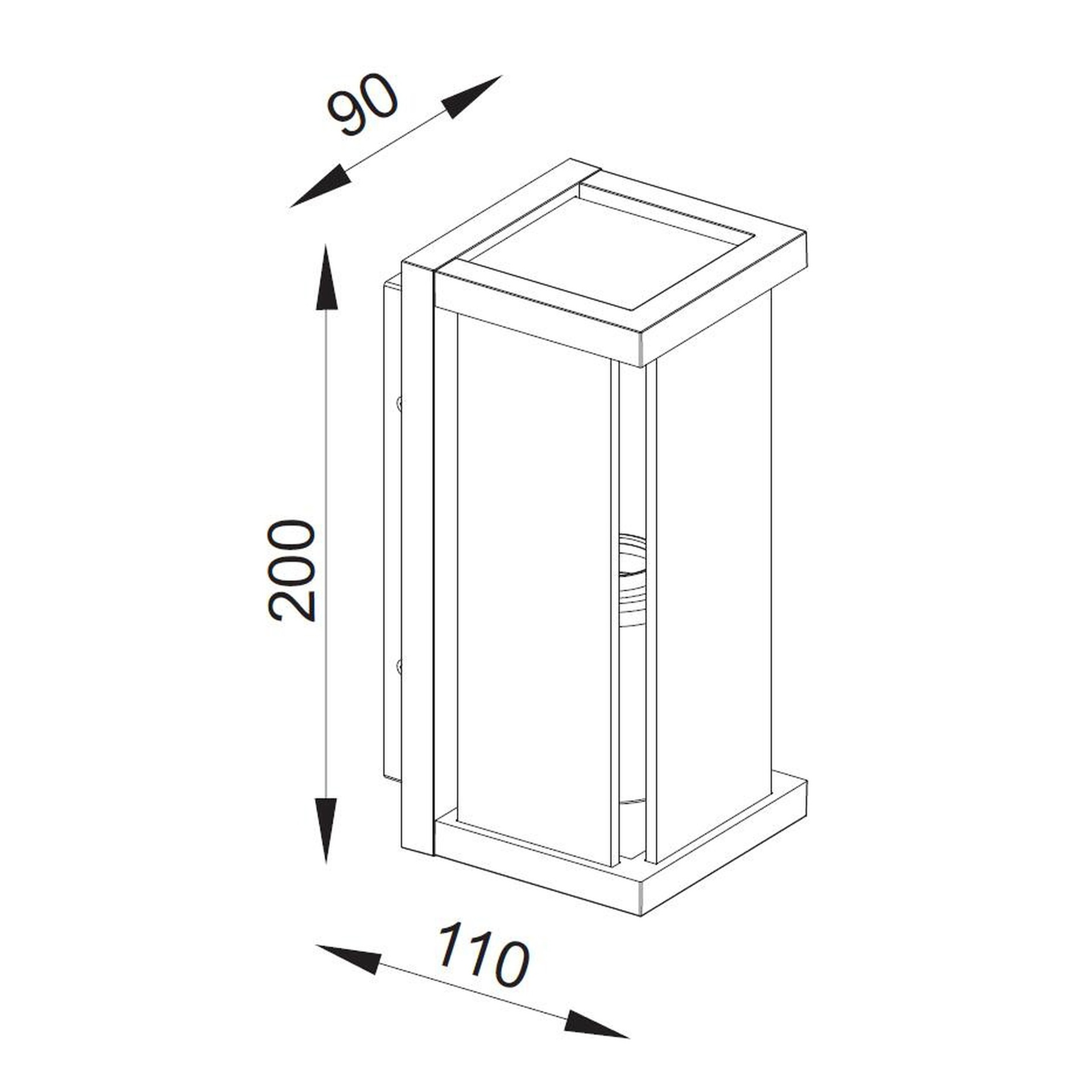 ***OFER/DES*** MERIBEL * EXTERIOR WALL LAMP IP54  1L*E27