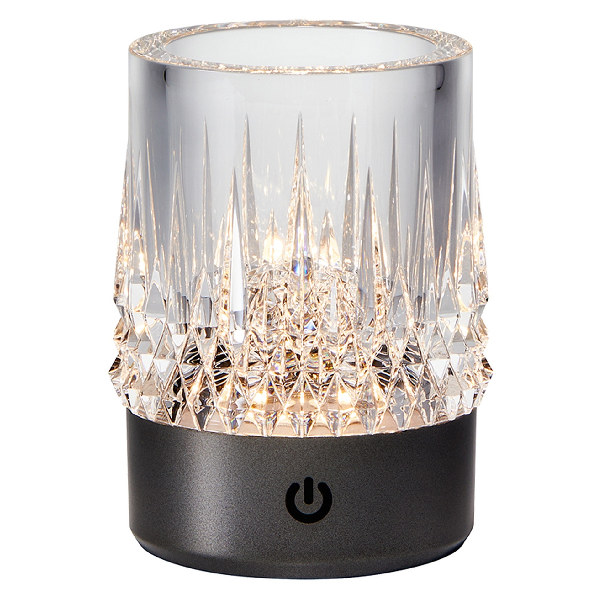 LAX * LAMPE DE TABLE 1W 3000K NICKEL NOIR