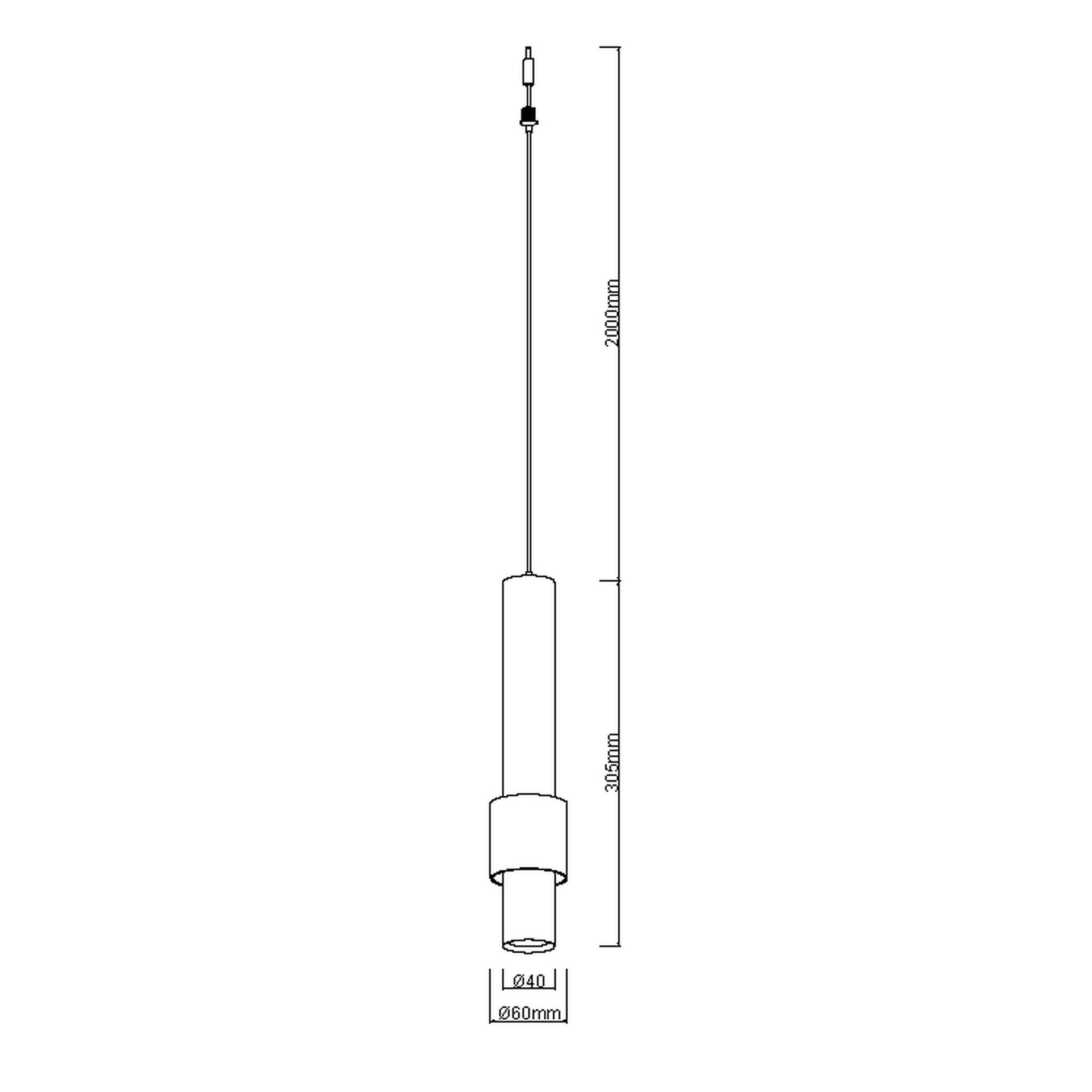MODULAR LIGHT * PENDANT CLIFTON WHITE