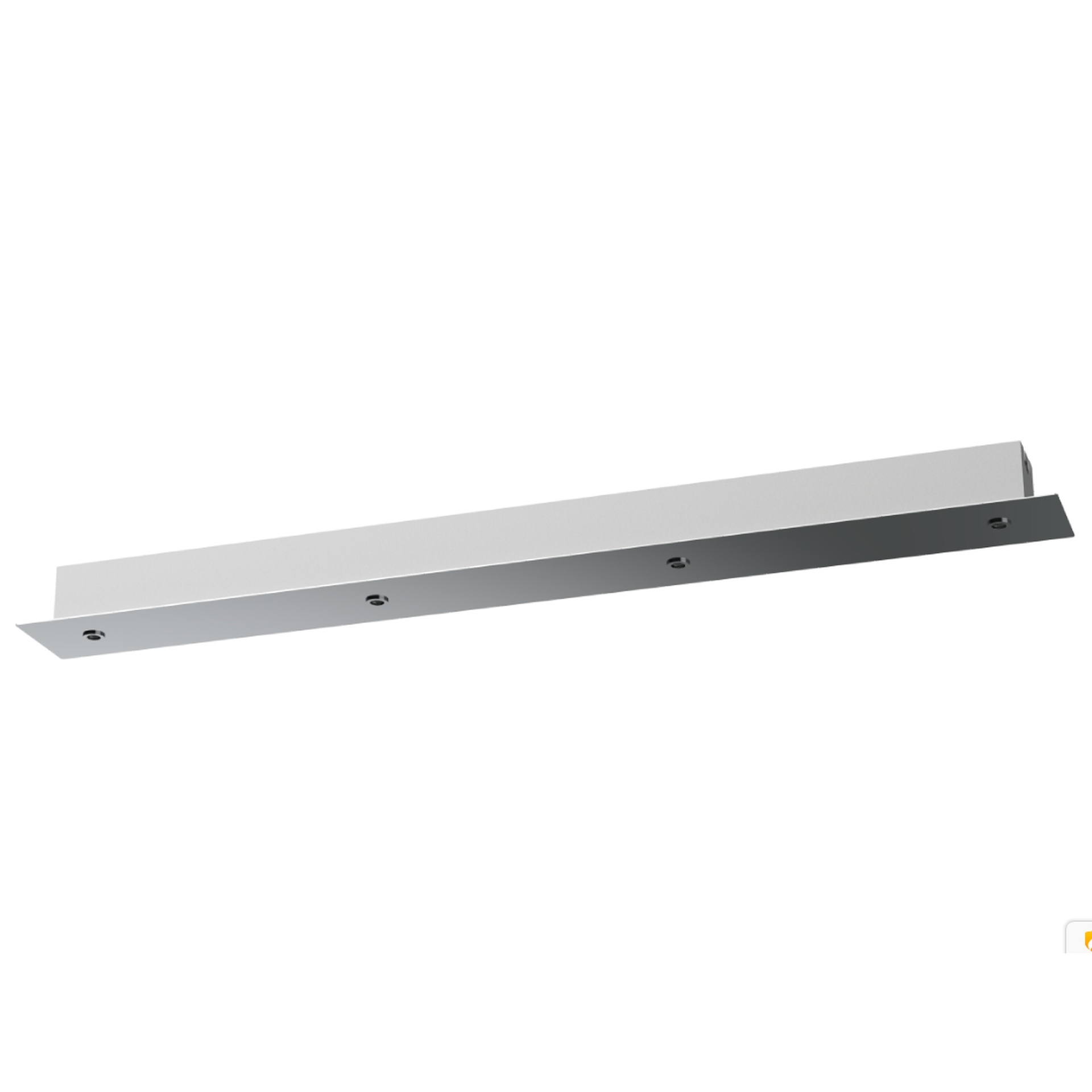 MODULAR LIGHT * PLATE LINE 4L -  CHROME