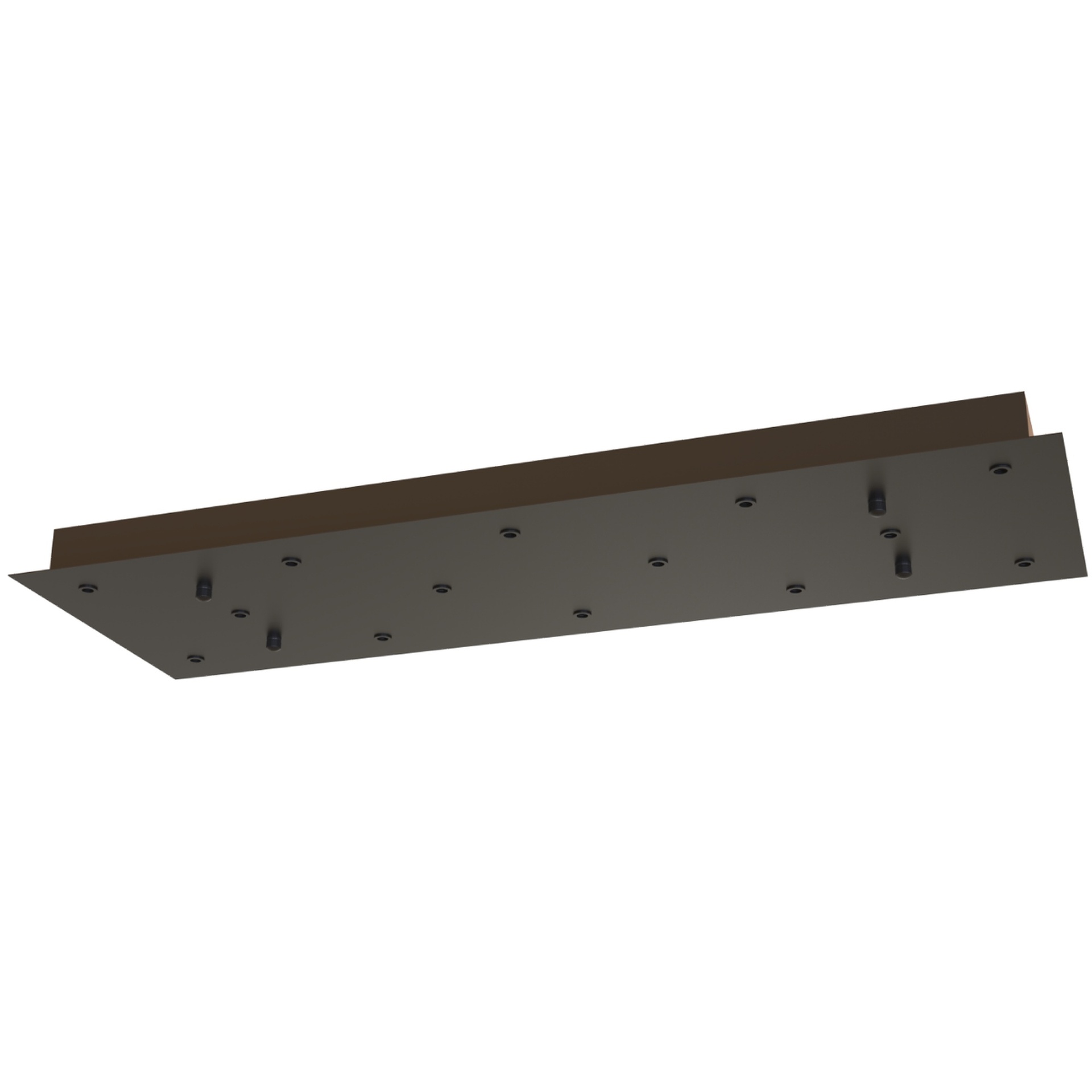 MODULAR LIGHT * PLATE RECTANGULAR 14L -  BLACK