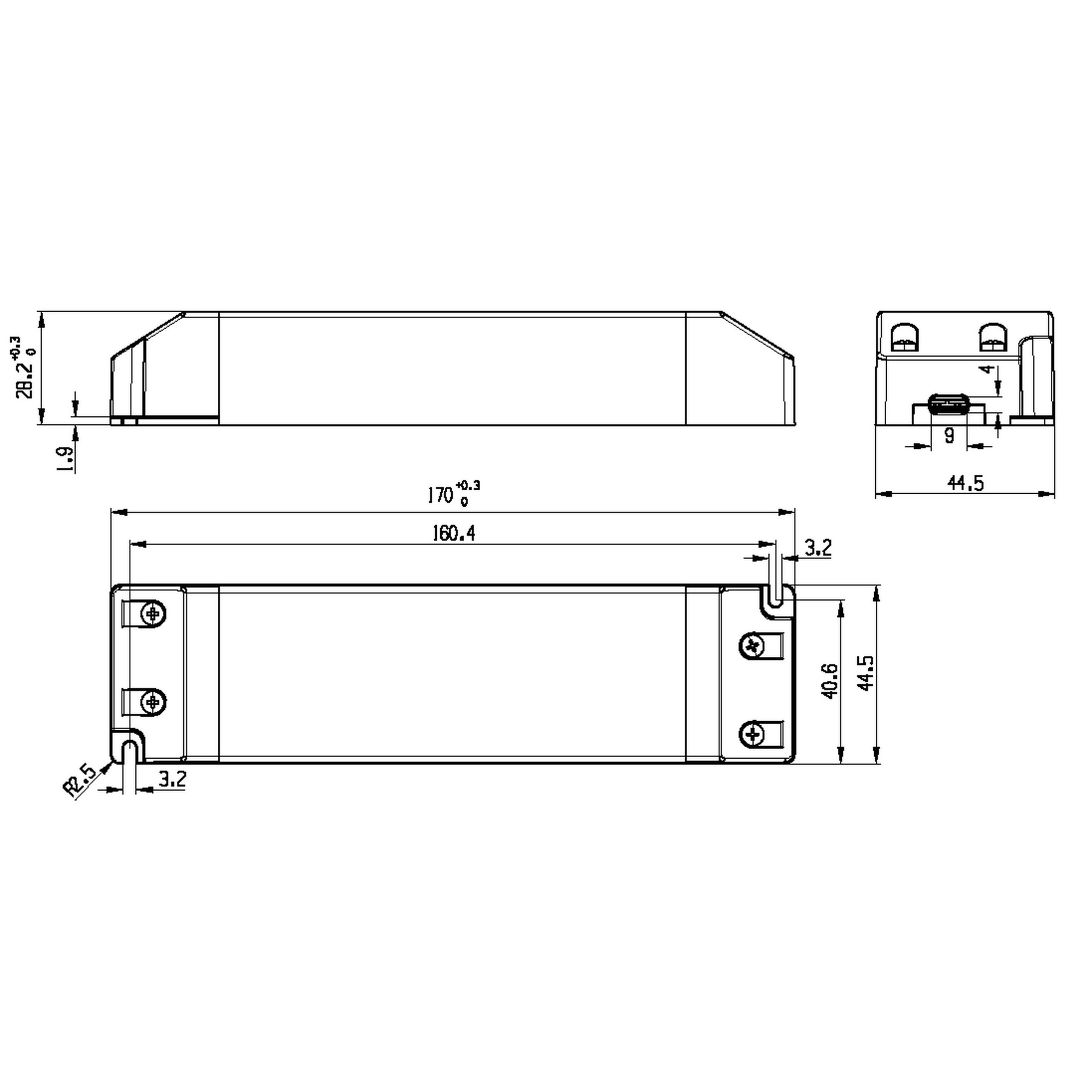 MODULAR LIGHT * DRIVER 24V 60W ON//OFF