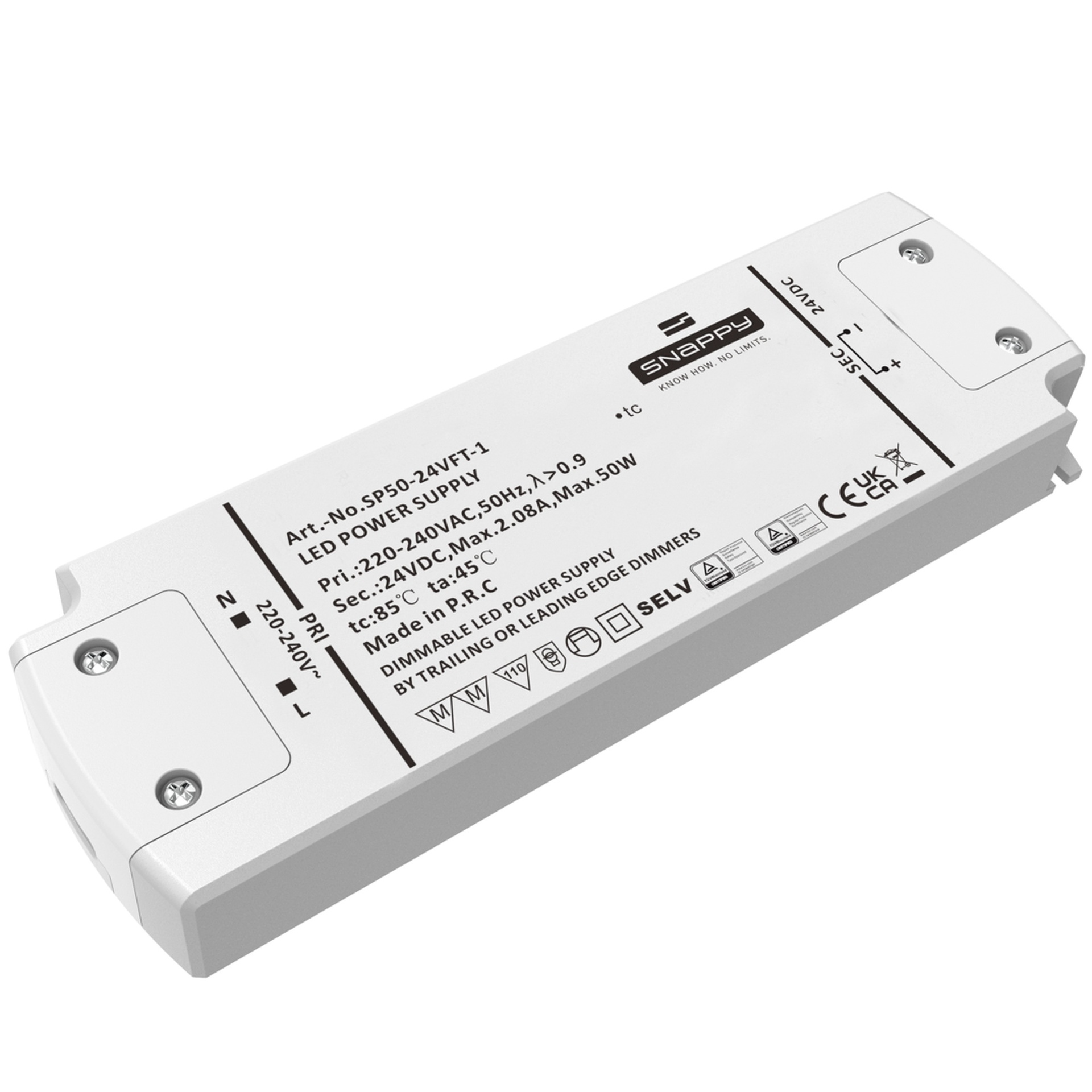 MODULAR LIGHT * DRIVER 24V 50W TRIAC