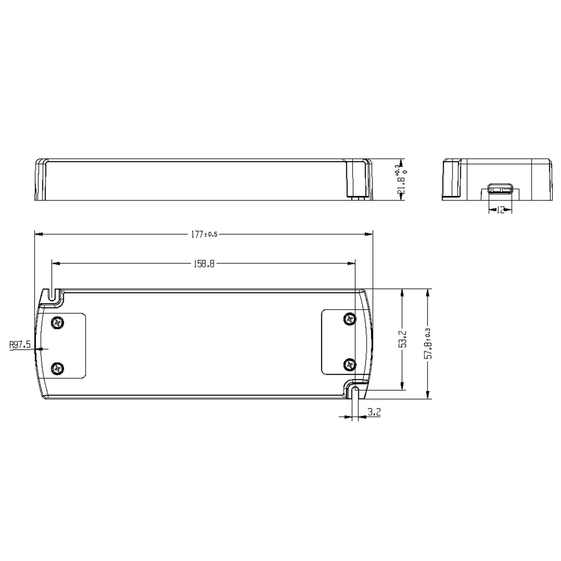 MODULAR LIGHT * DRIVER 24V 50W TRIAC