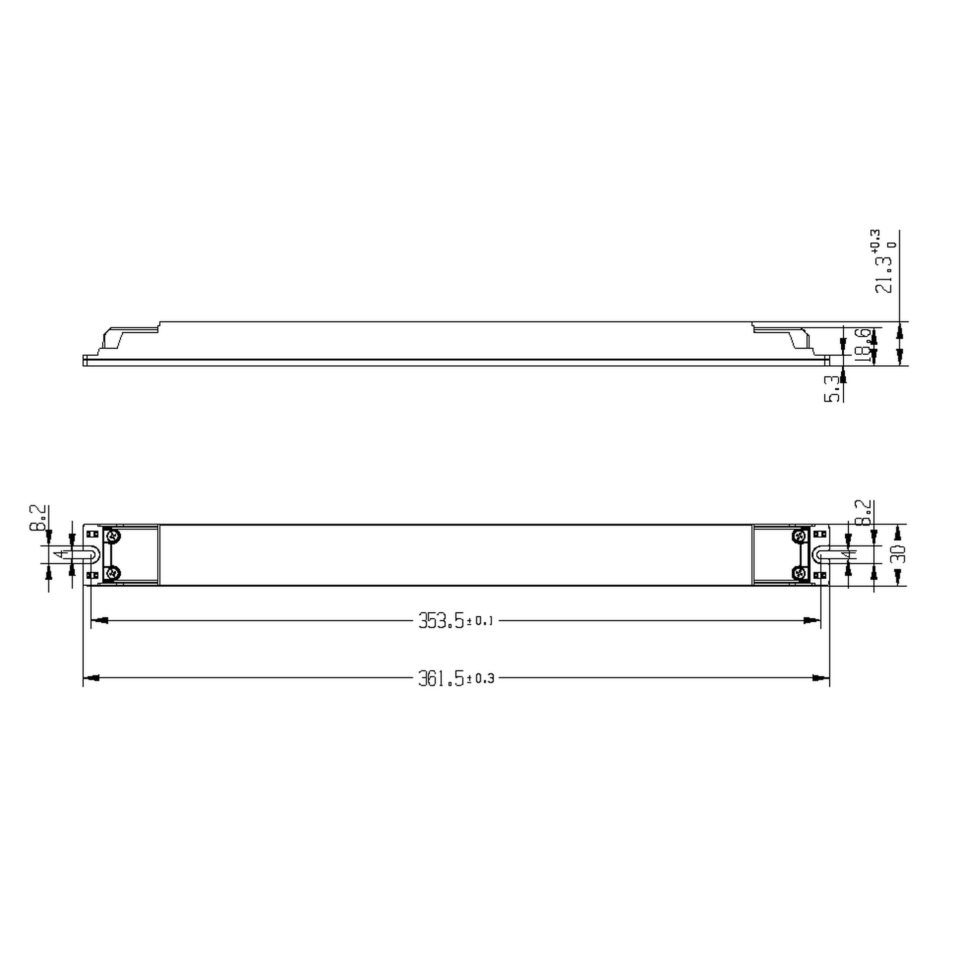 Modular Light * Driver 24V 60W DALI/Push-dim