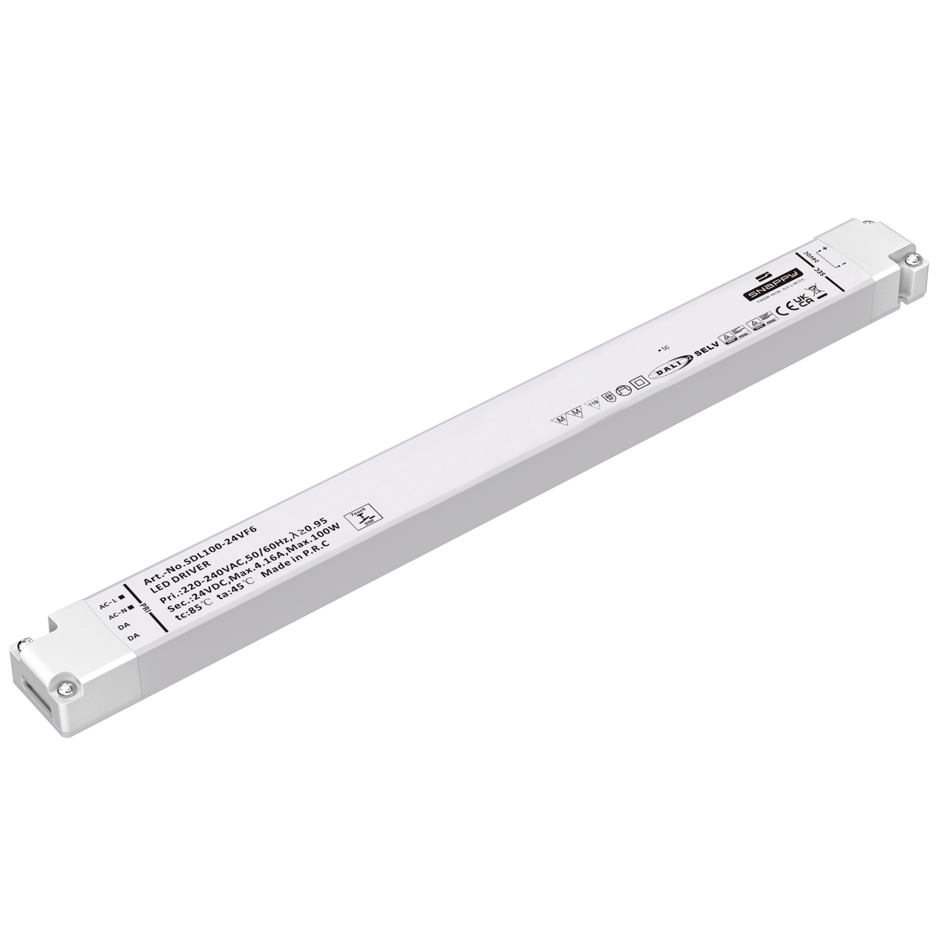 Modular Light * Driver 24V 100W DALI/Push-dim