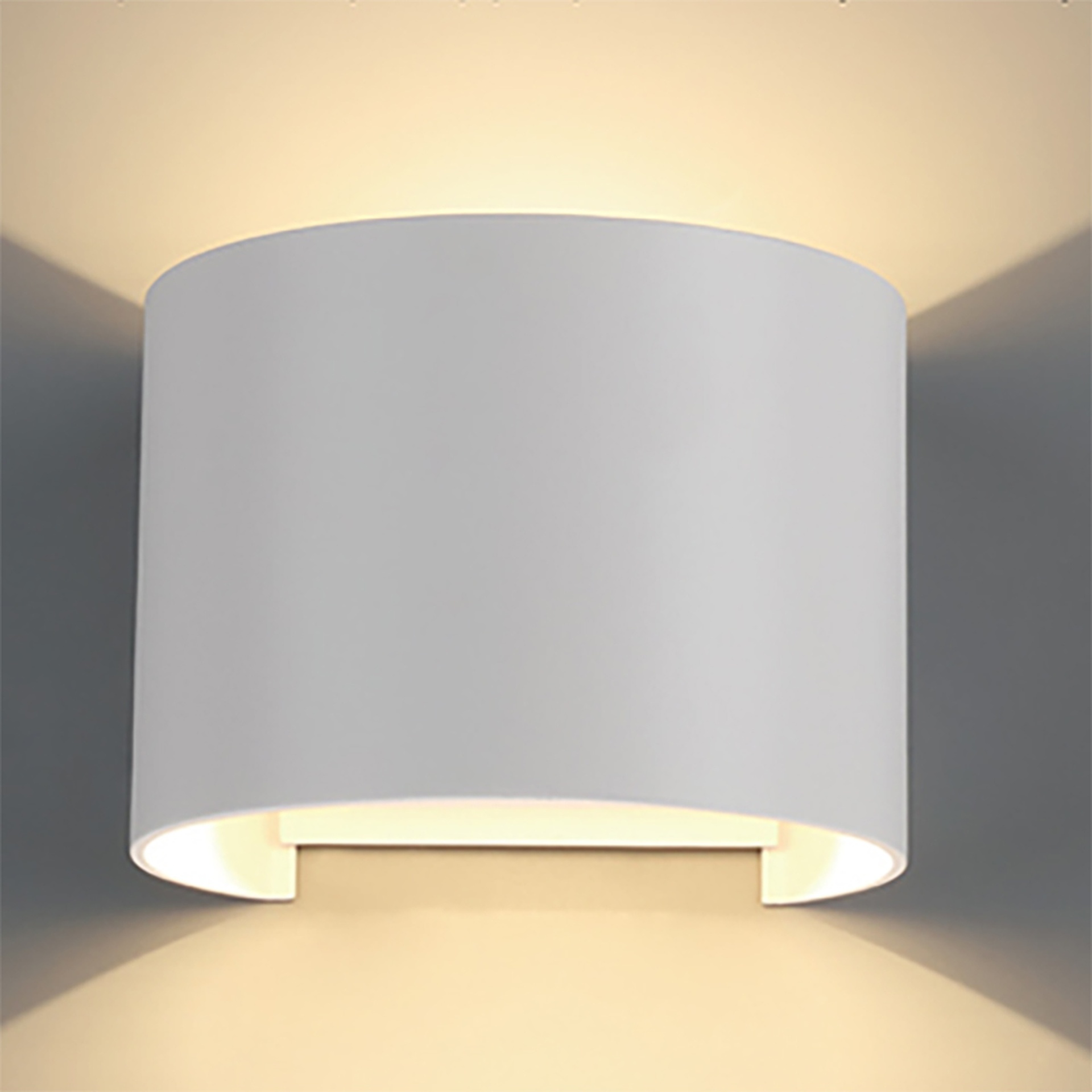DAVOS * APPLIQUE ESTERNO LED R.* 2*6W 2700K DIMMERABILE BIANCO