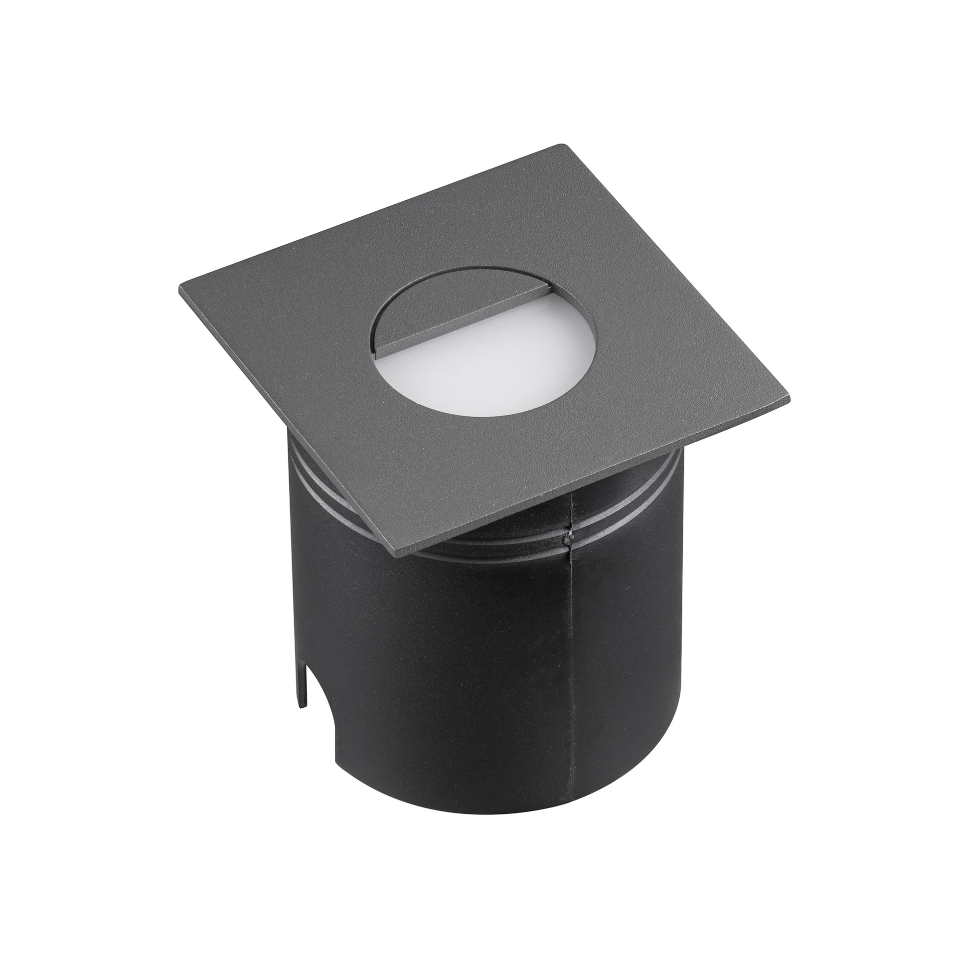 ASPEN * STEP LIGHT  (SQUARE)  3W 3000K DARK GREY