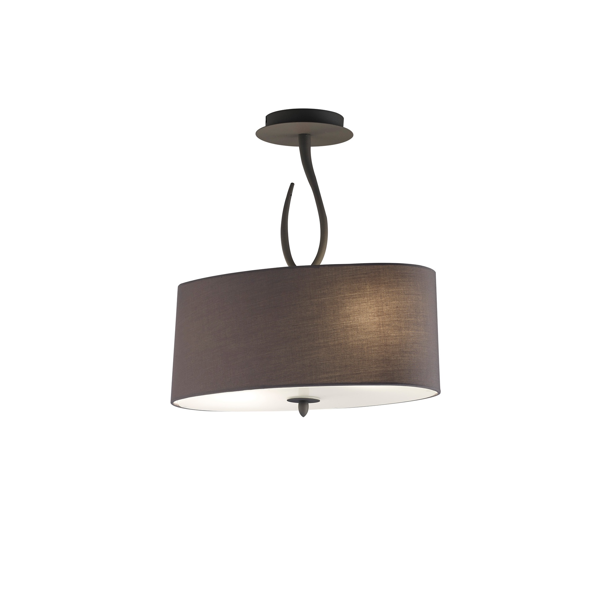 Lua · Luminarias de techo · Gris Ceniza