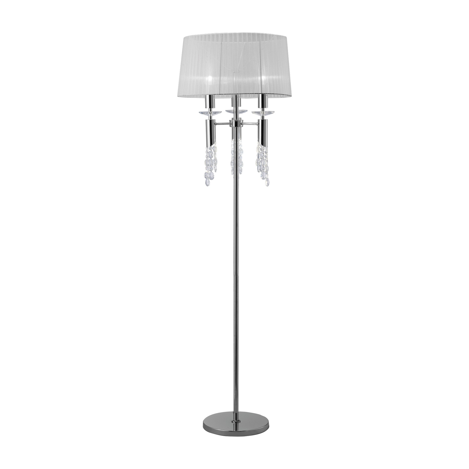 Tiffany*Cr* Lampadaire 3+3 lumières