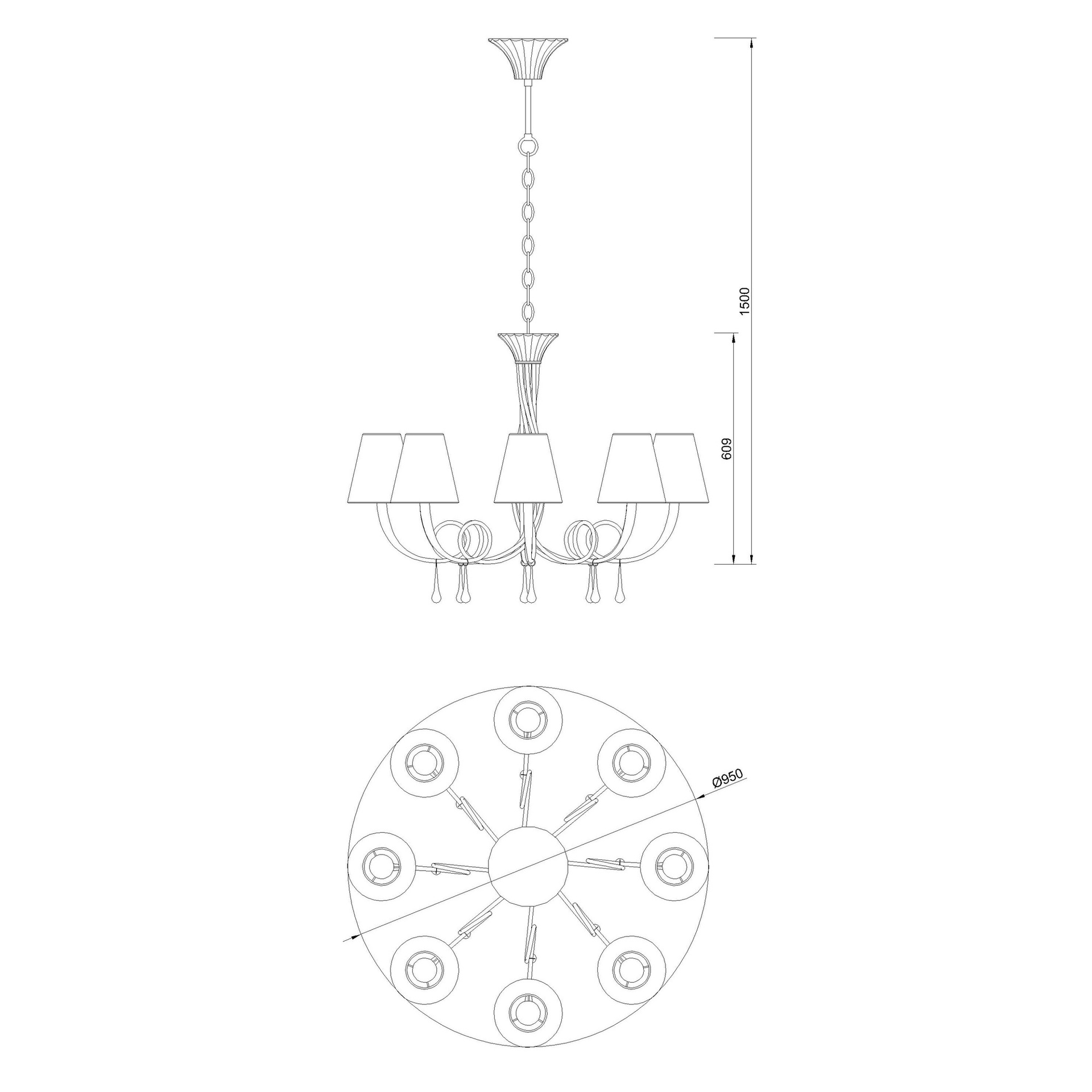 ***OFER/DES*** PAOLA*SILVER* PENDANT 8L