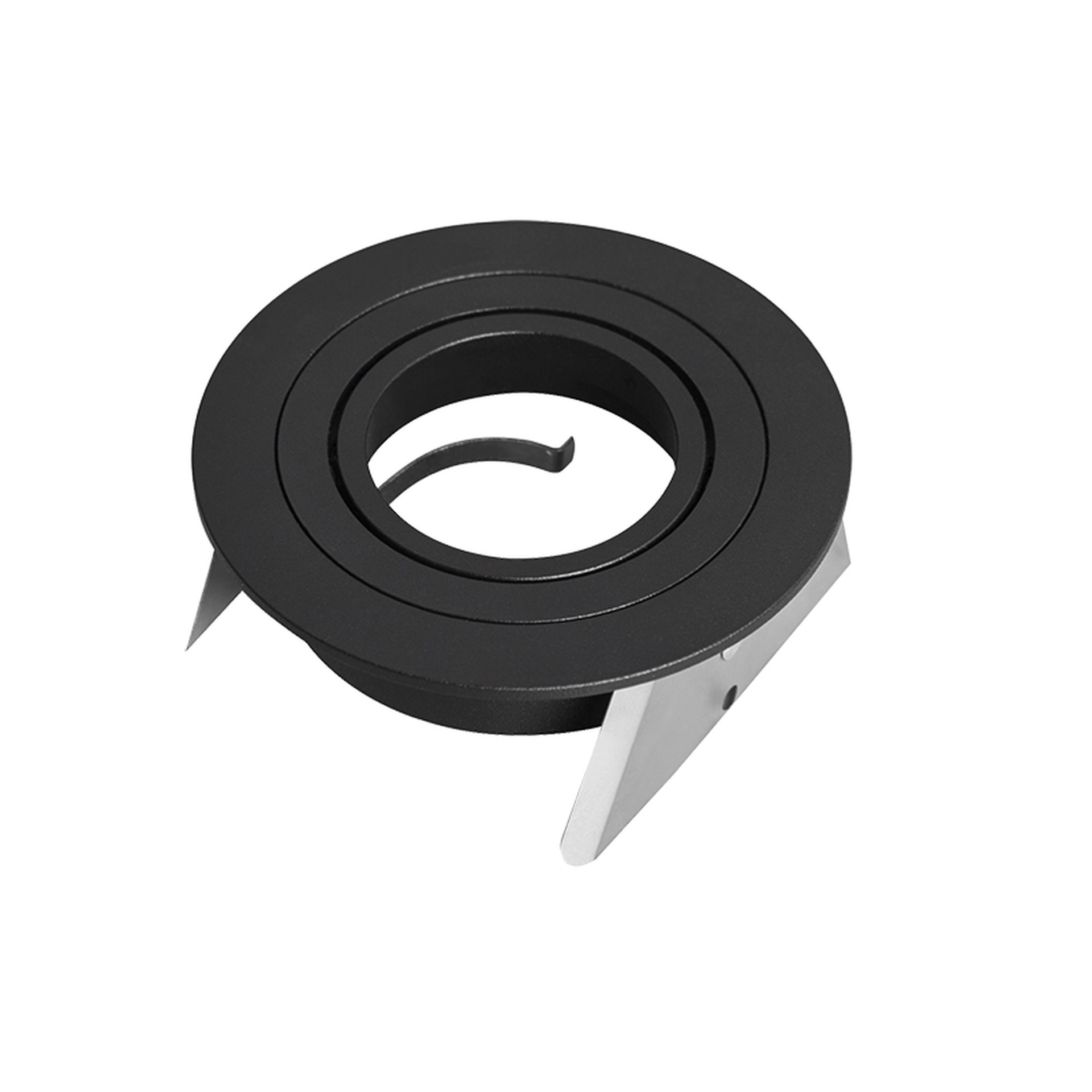 ***OFER/DES*** BASICO GU10 * RECESSED (ROUND)  BLACK
