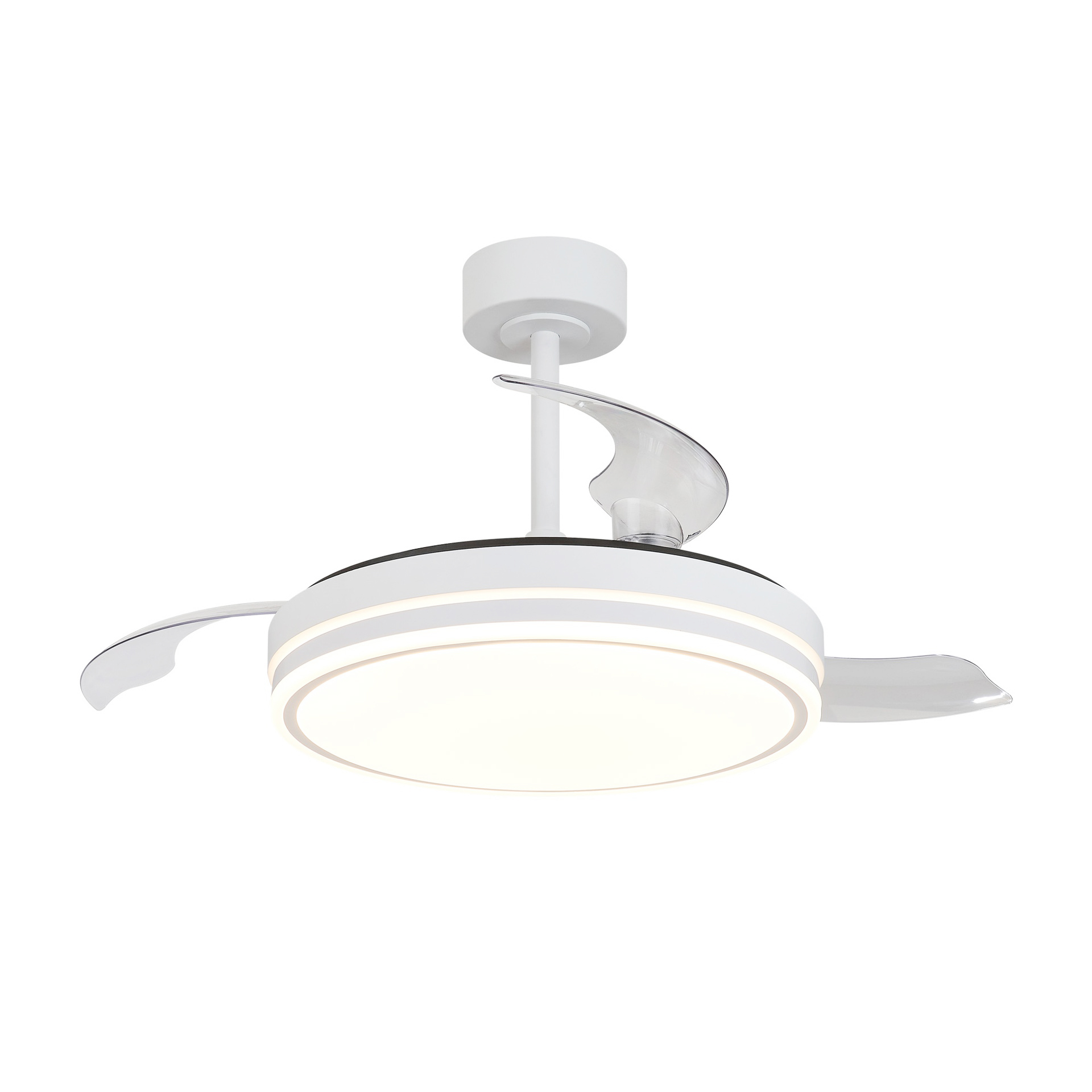 LUNA  S * FAN SMALL LED - WHITE