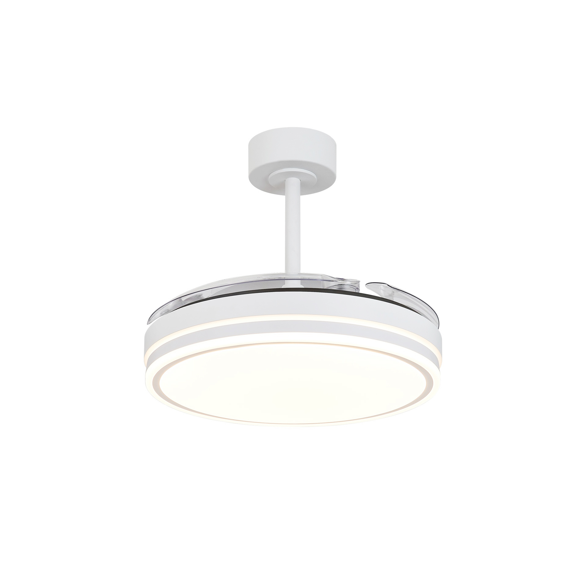 LUNA  S * FAN SMALL LED - WHITE