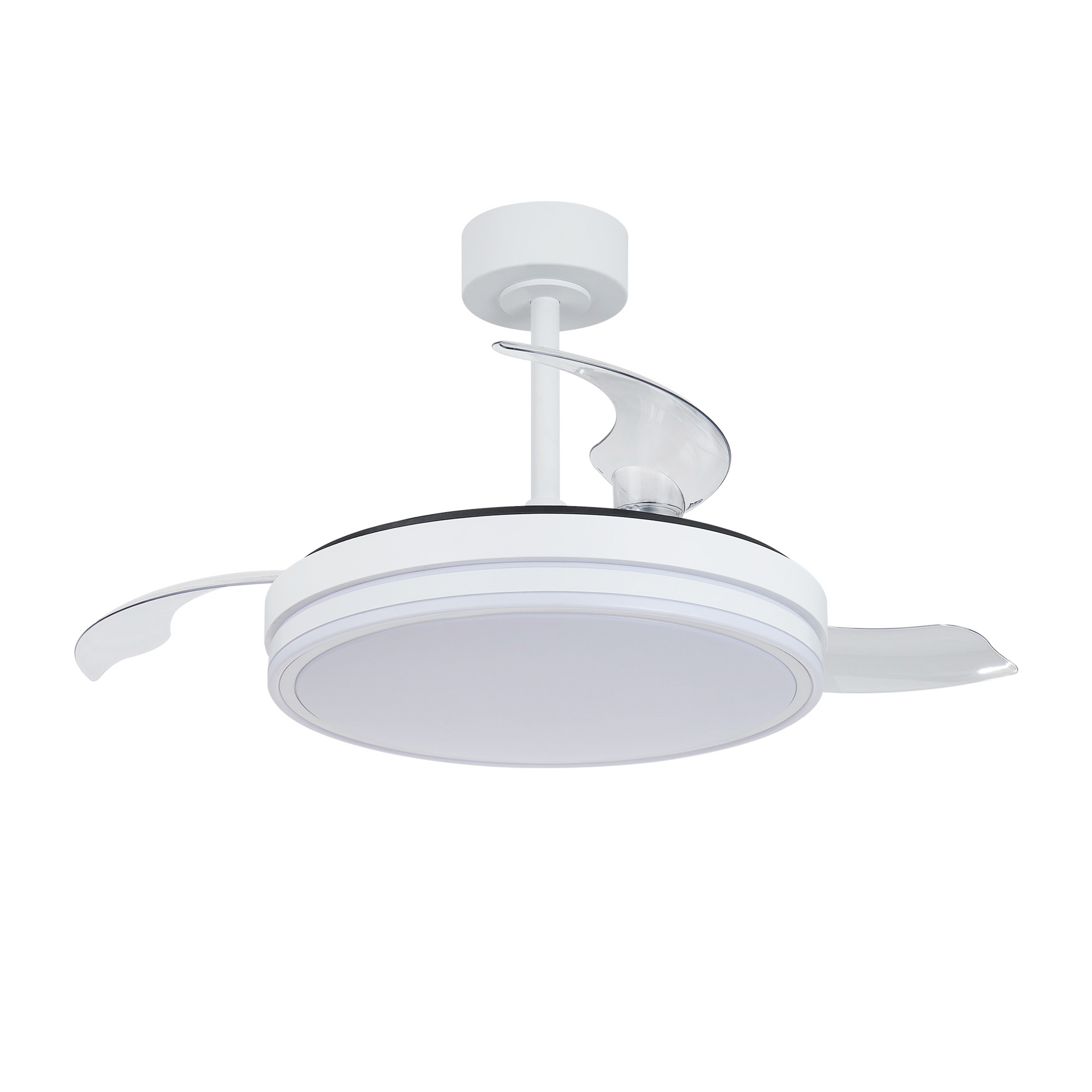 LUNA  S * FAN SMALL LED - WHITE