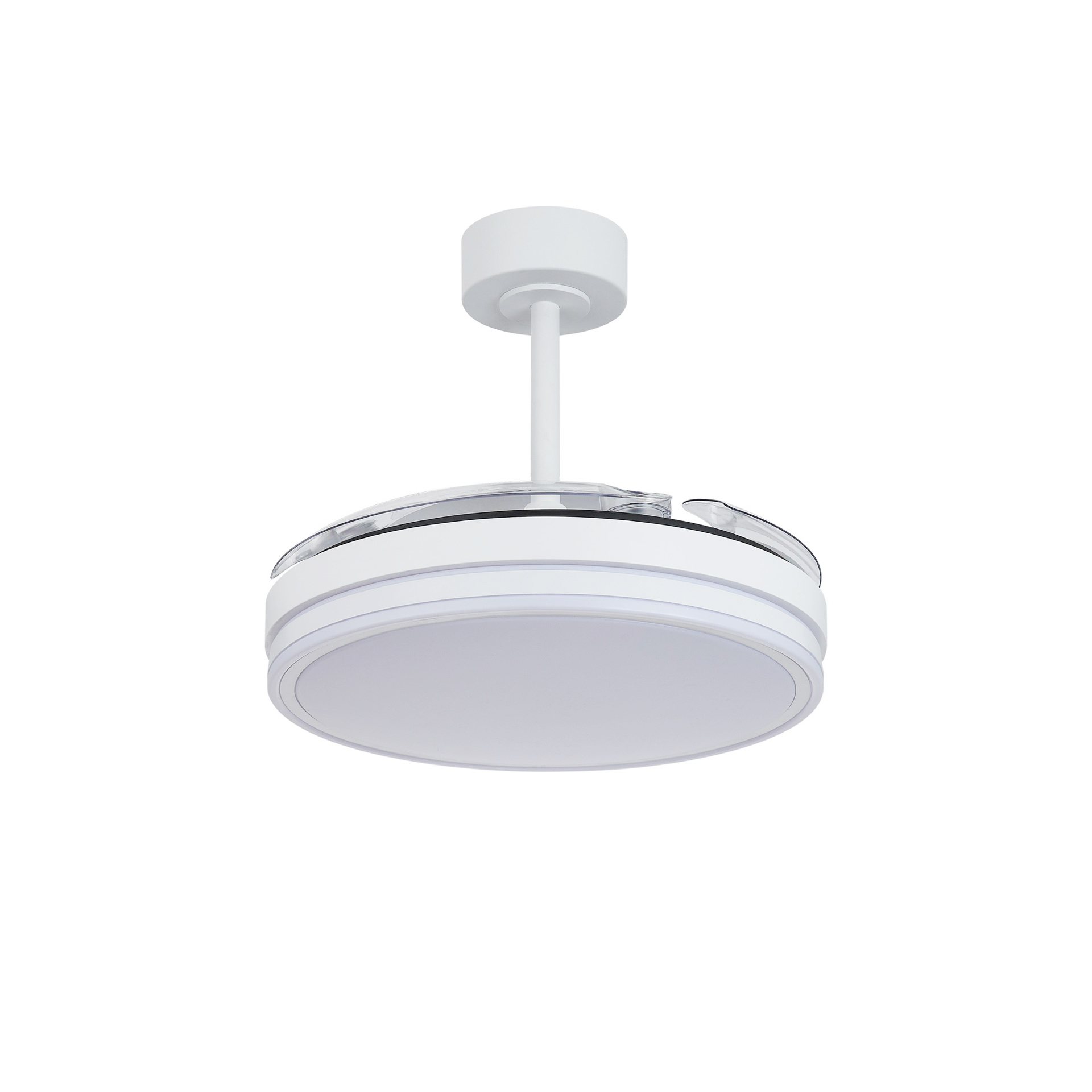LUNA  S * FAN SMALL LED - WHITE
