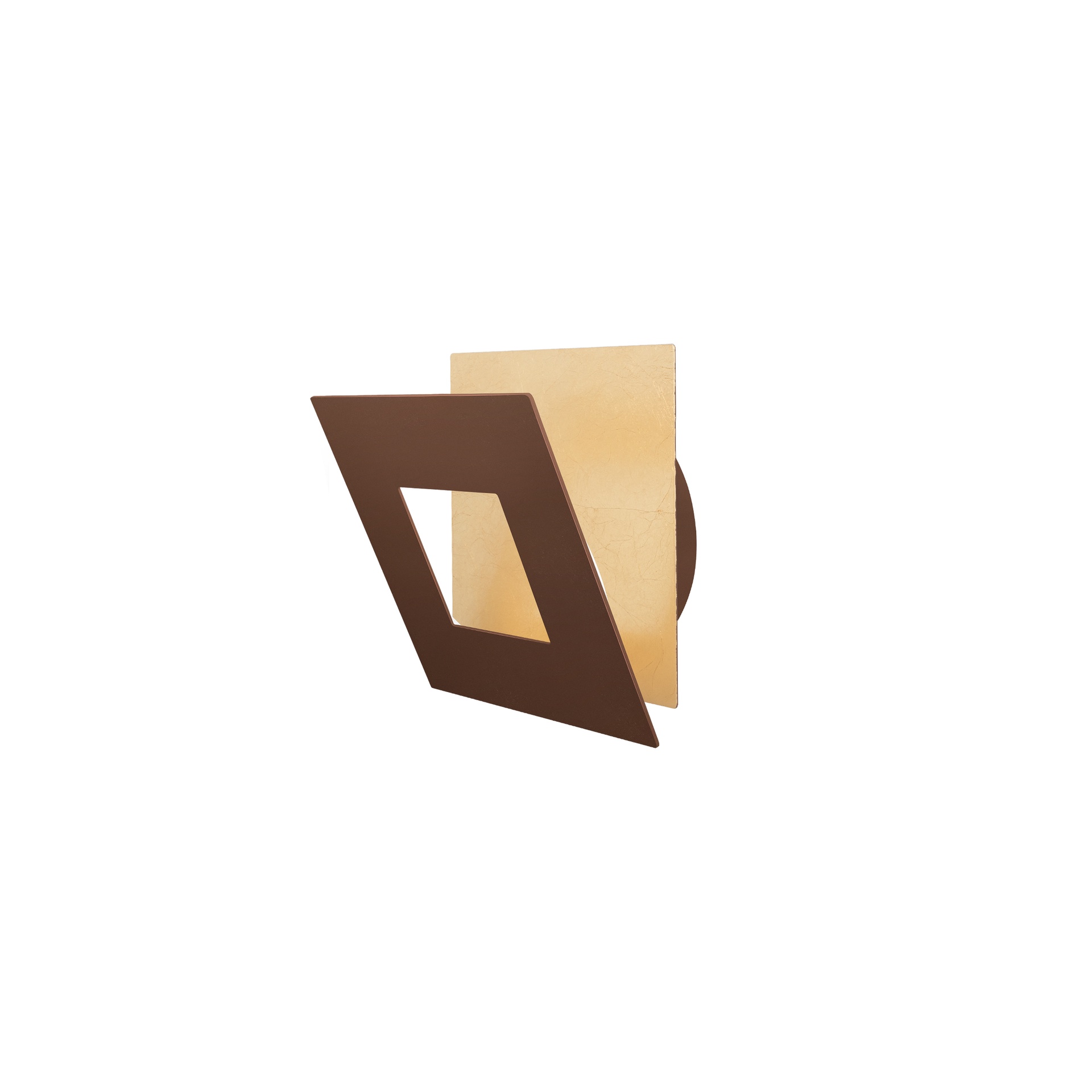 Dalia · Luminarias de pared · Corten / Oro