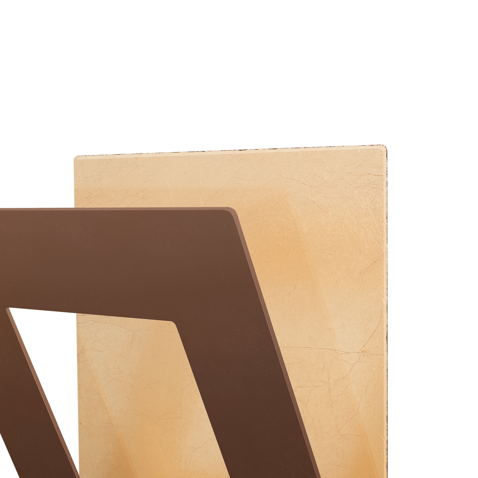 Dalia · Luminarias de pared · Corten / Oro