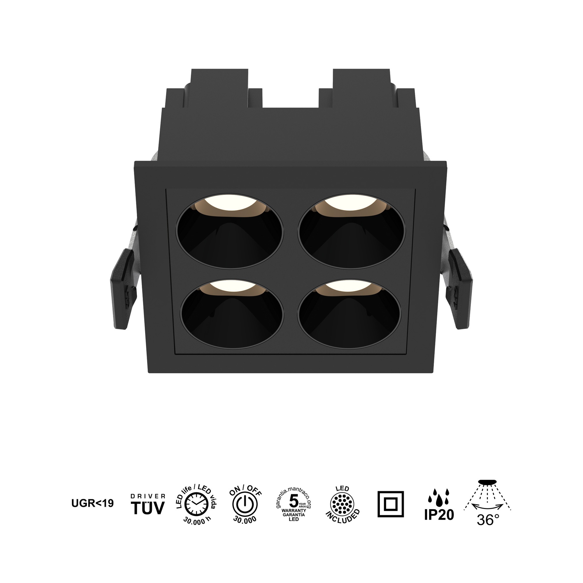 Blau · Empotrables · Black