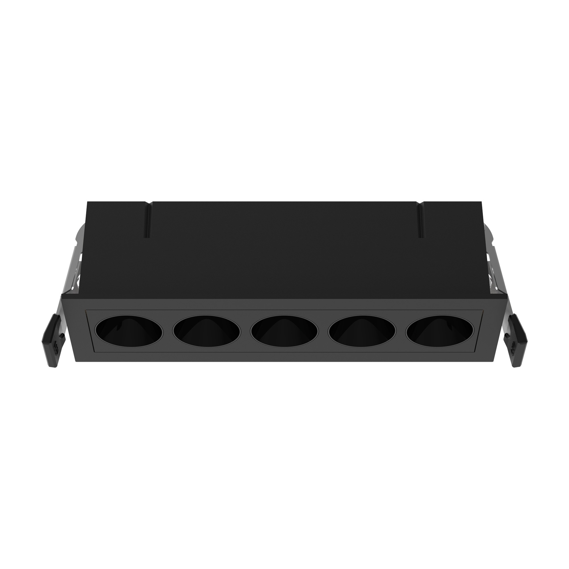 Blau · Recessed lights · Black