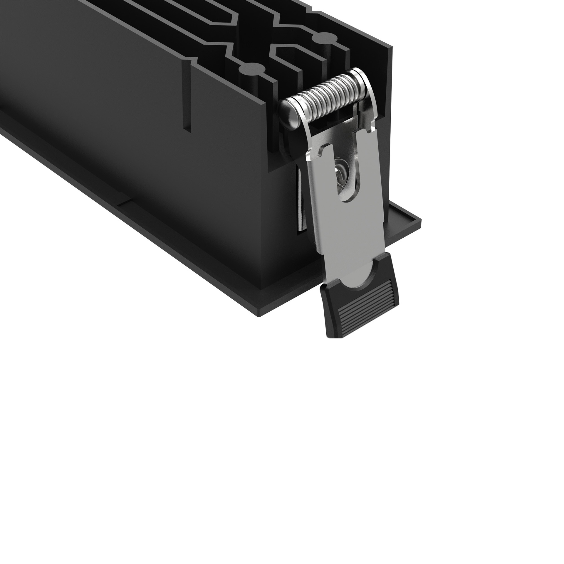 Blau · Recessed lights · Black