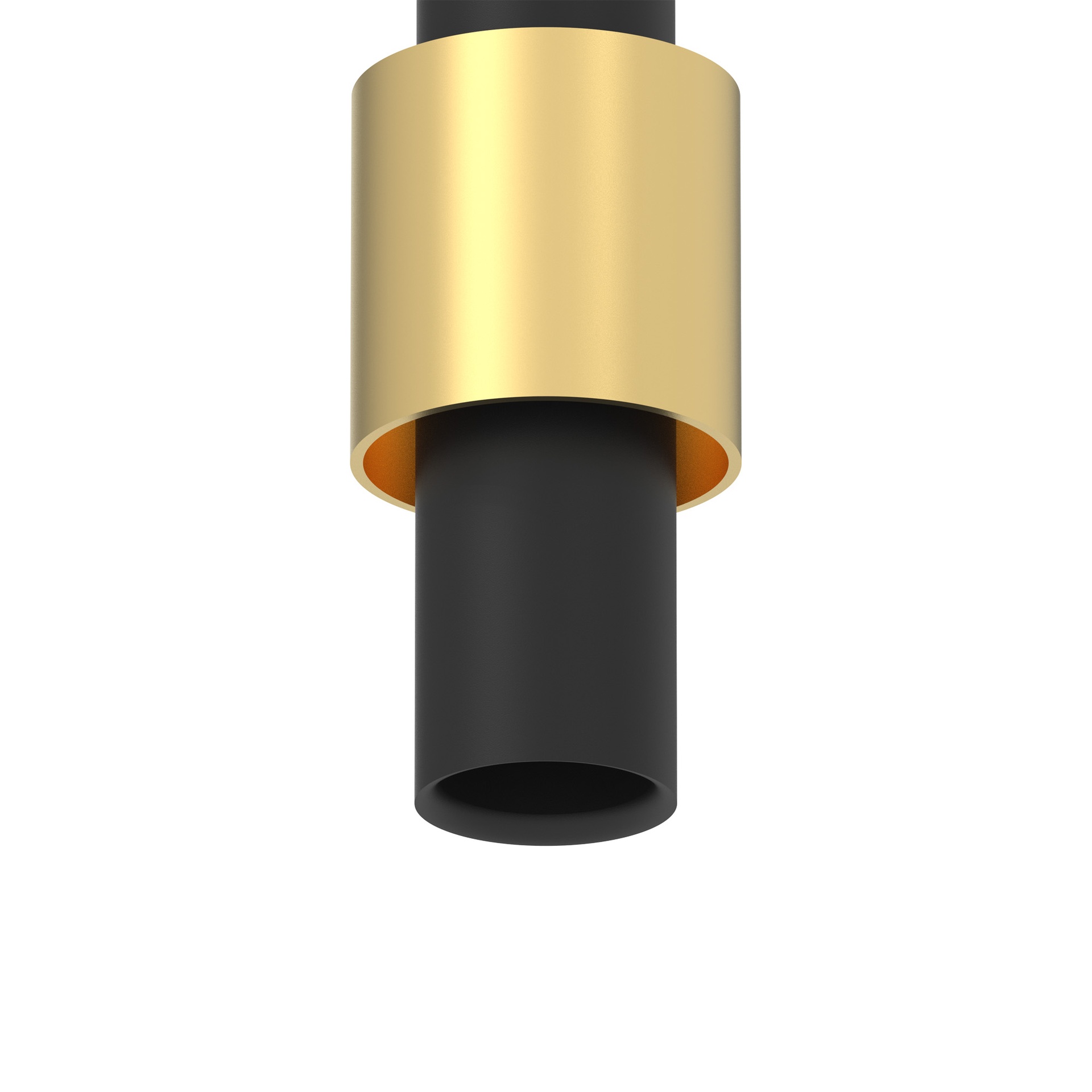 CLIFTON * SOSPESO LED 7W 3000K NERO / ORO