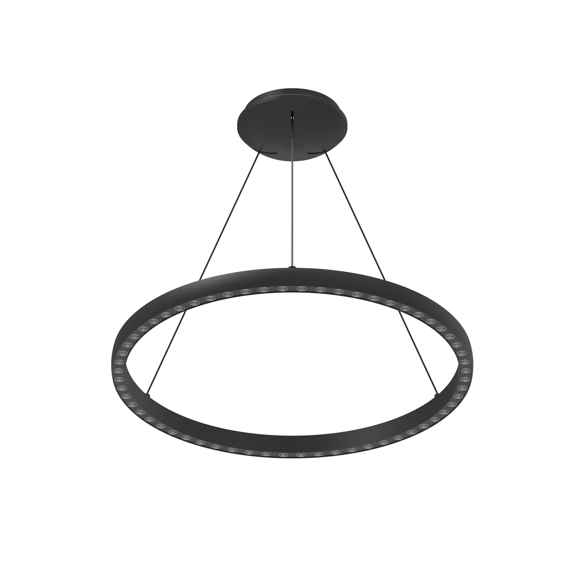 RIUMAR * LED PENDANT 40+15W D.62CM 3000K BLACK