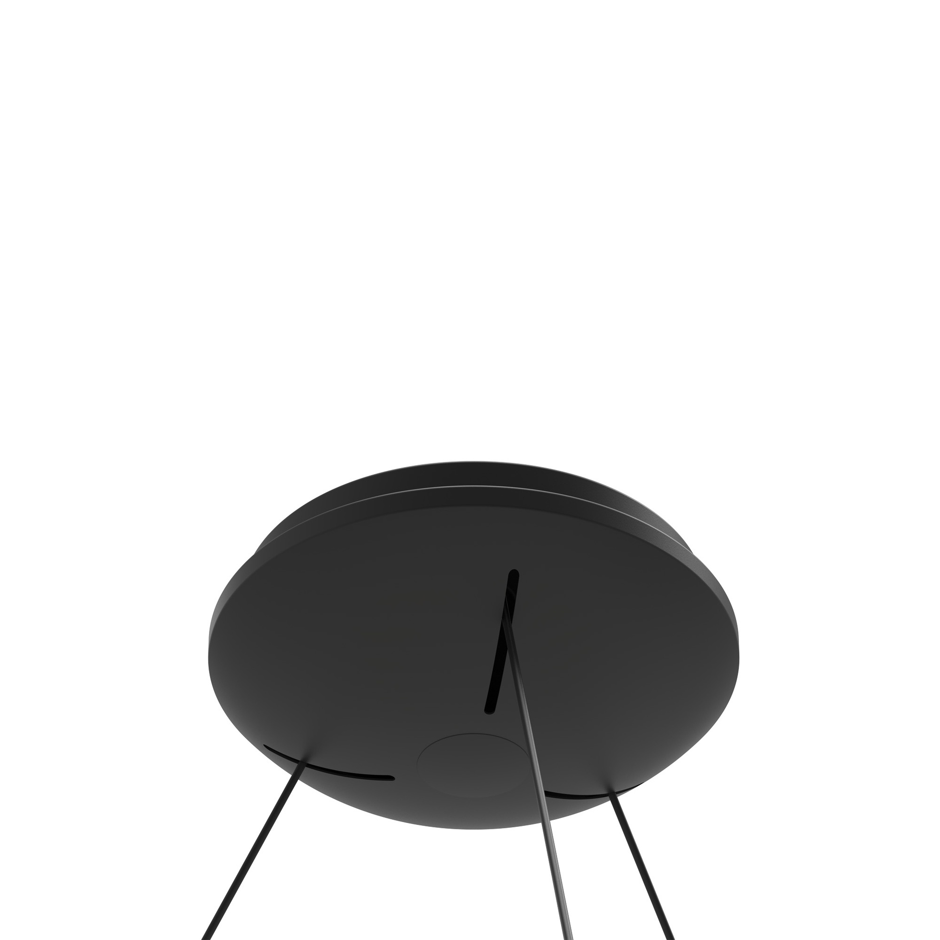 RIUMAR * LED PENDANT 60+20W D.92CM 3000K BLACK