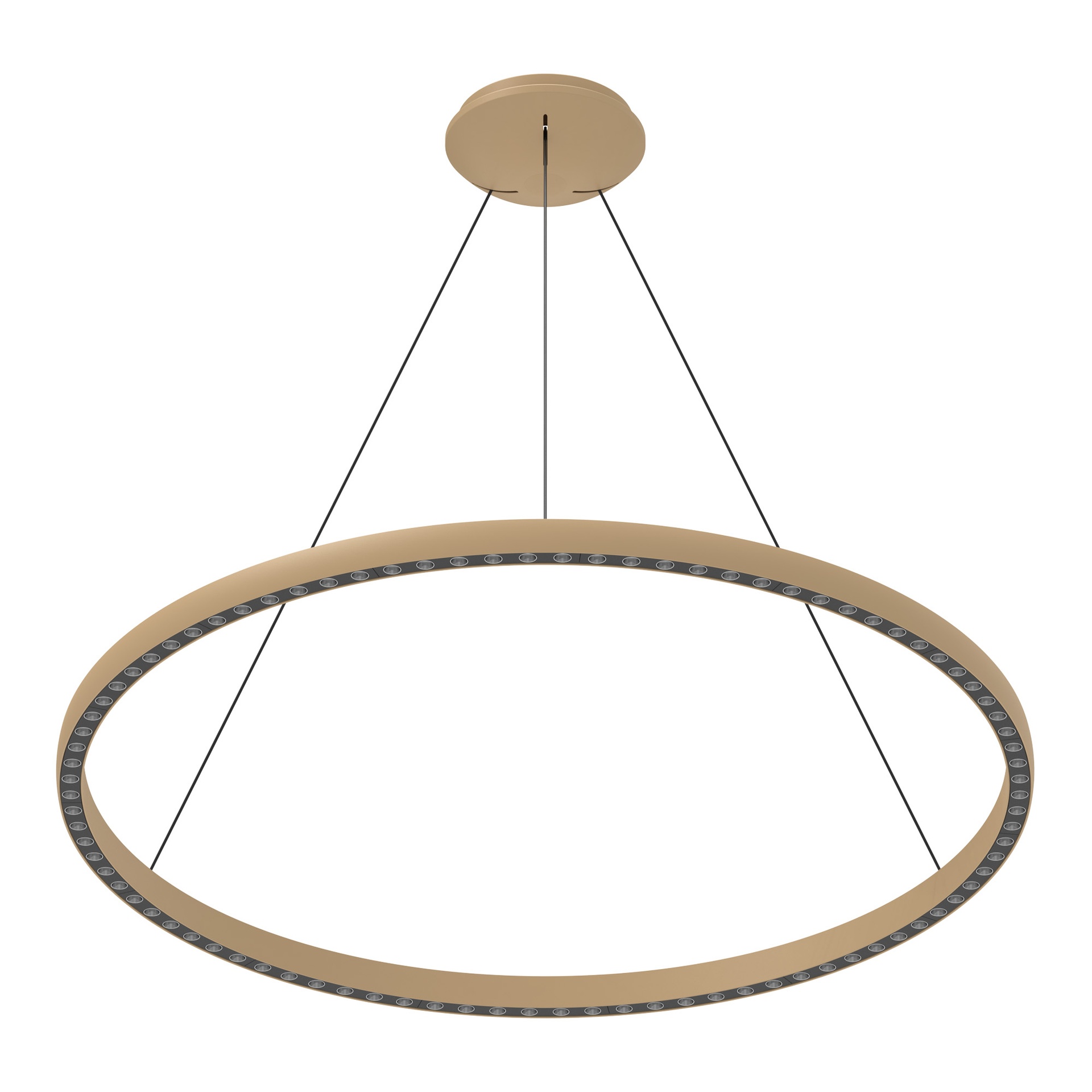 RIUMAR * LED PENDANT 60+20W D.92CM 3000K Sand