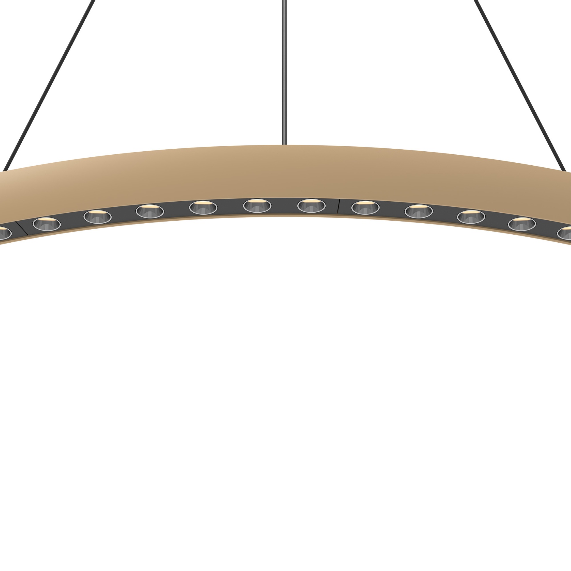 RIUMAR * LED PENDANT 60+20W D.92CM 3000K Sand