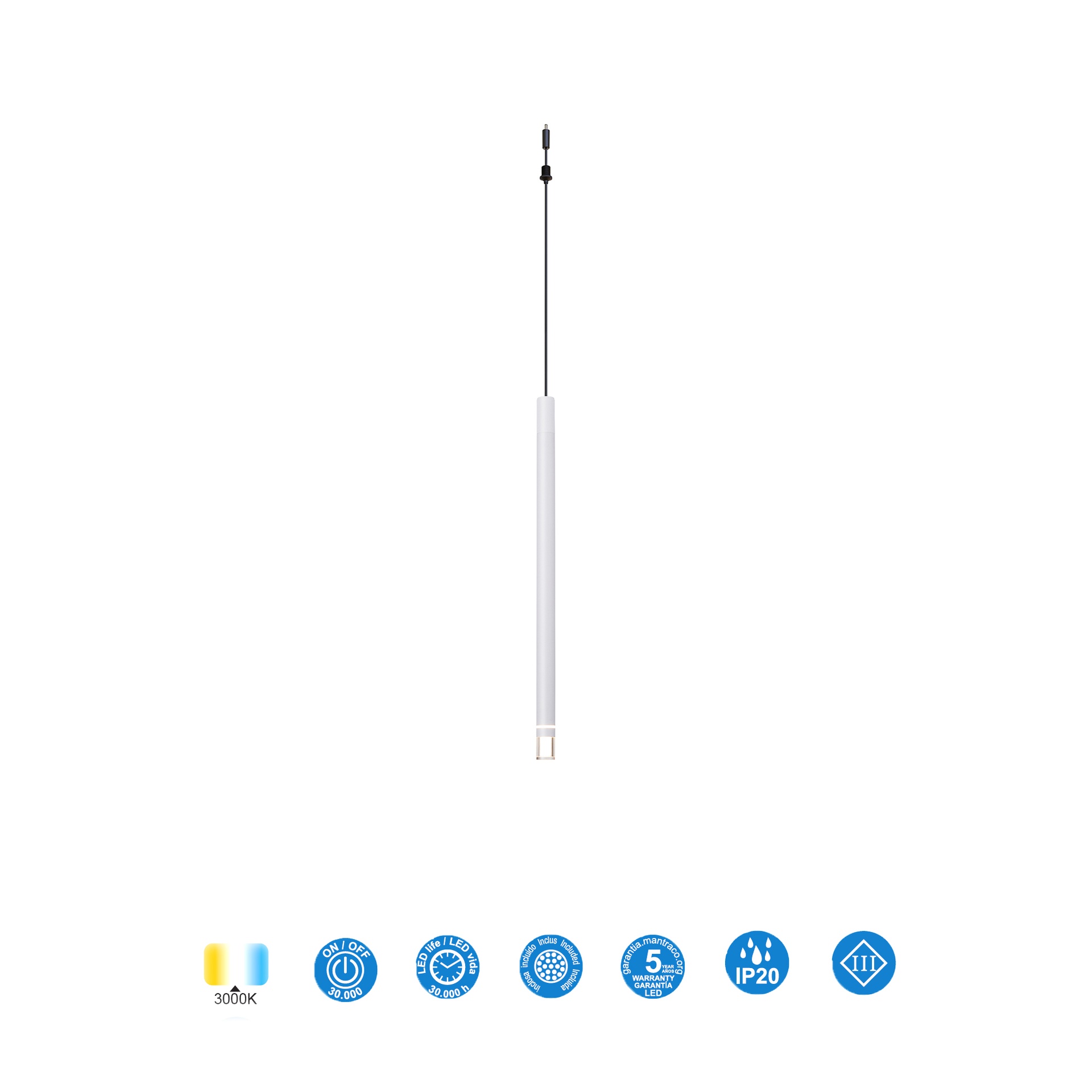 MODULAR LIGHT * PENDANT MOANA WHITE