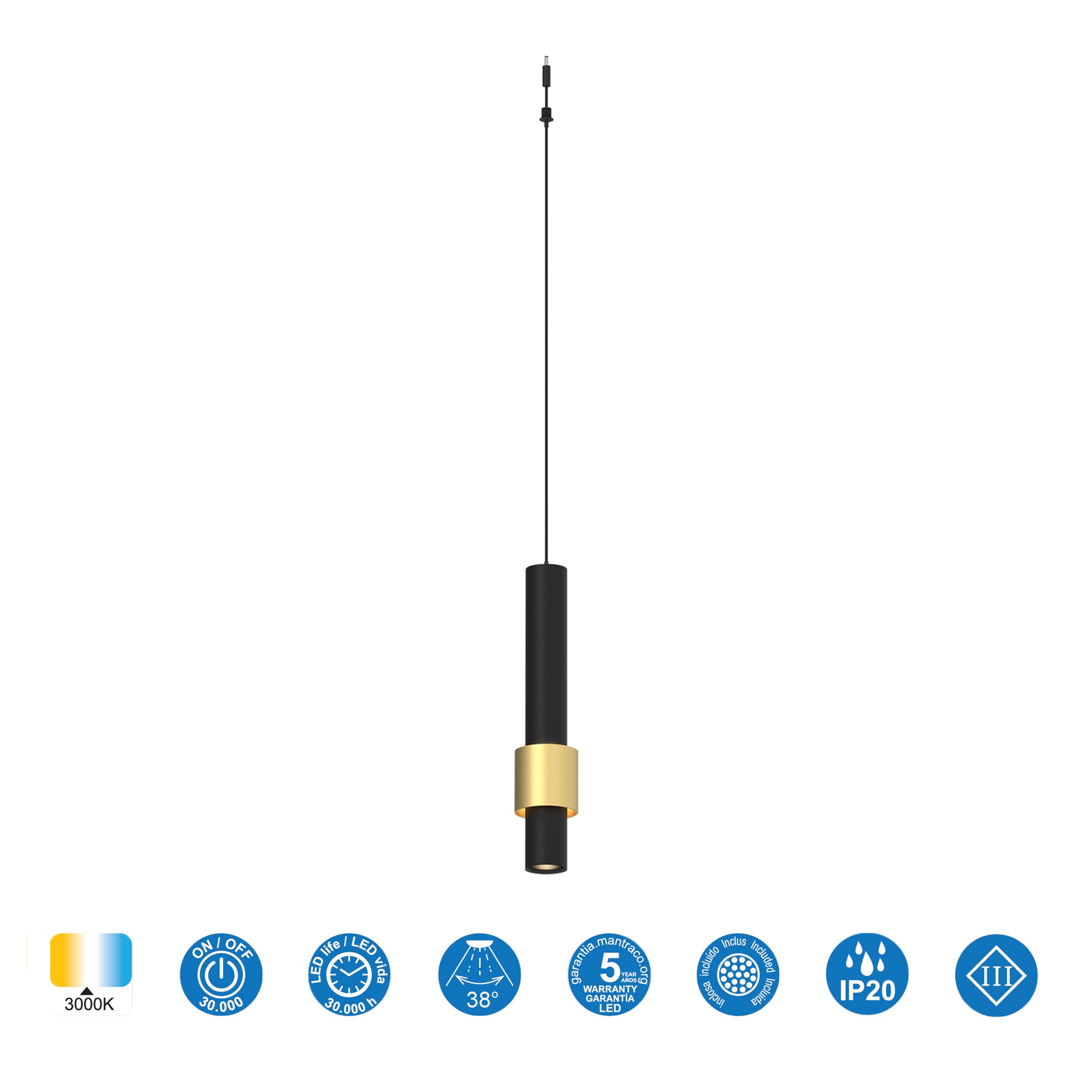 Modular Light 24V · Modular Light · Noir + Or