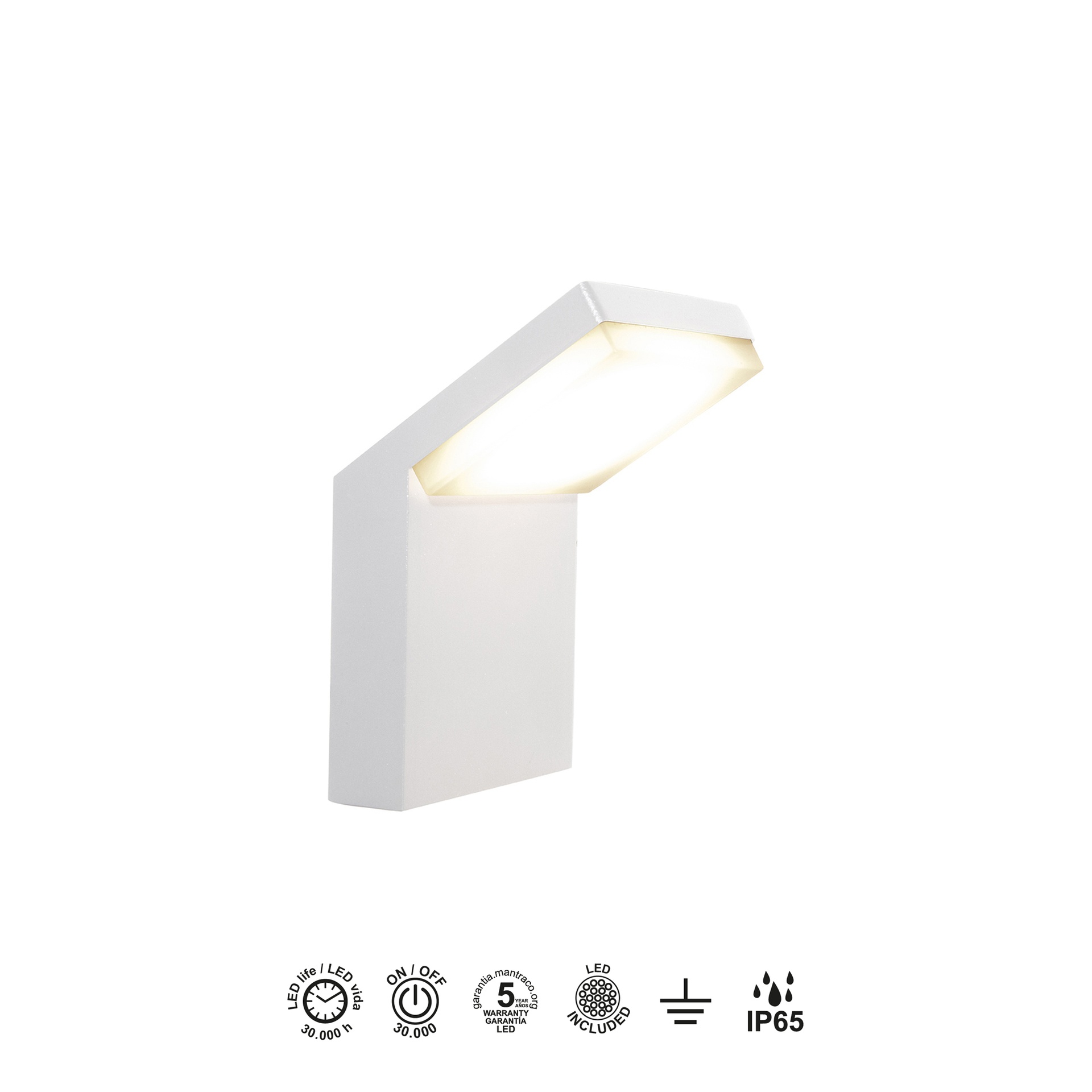 Alpine · Luminarias de pared · Blanco