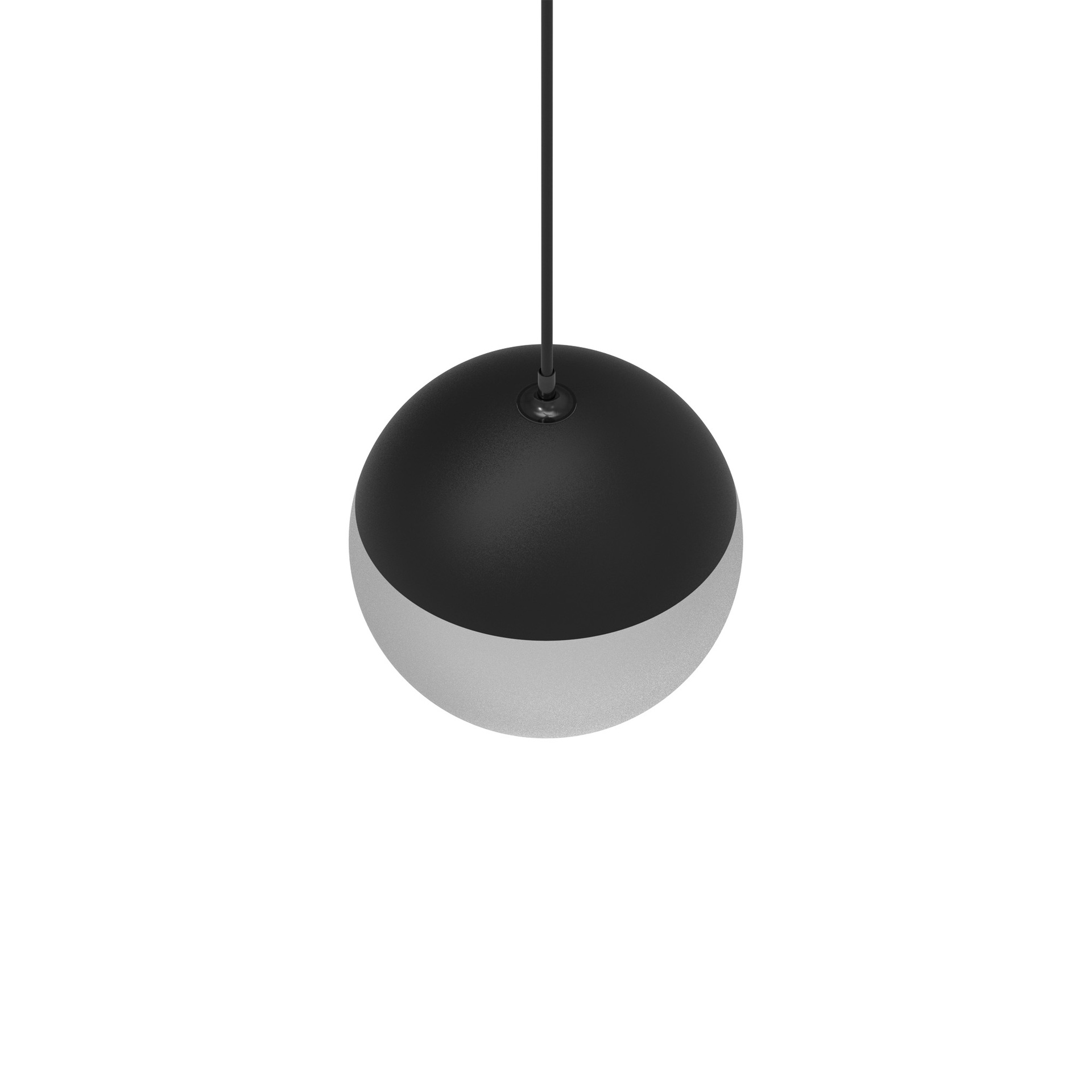 KILDA * SOSPESO LED 10W 3000K INCASSATO NERO