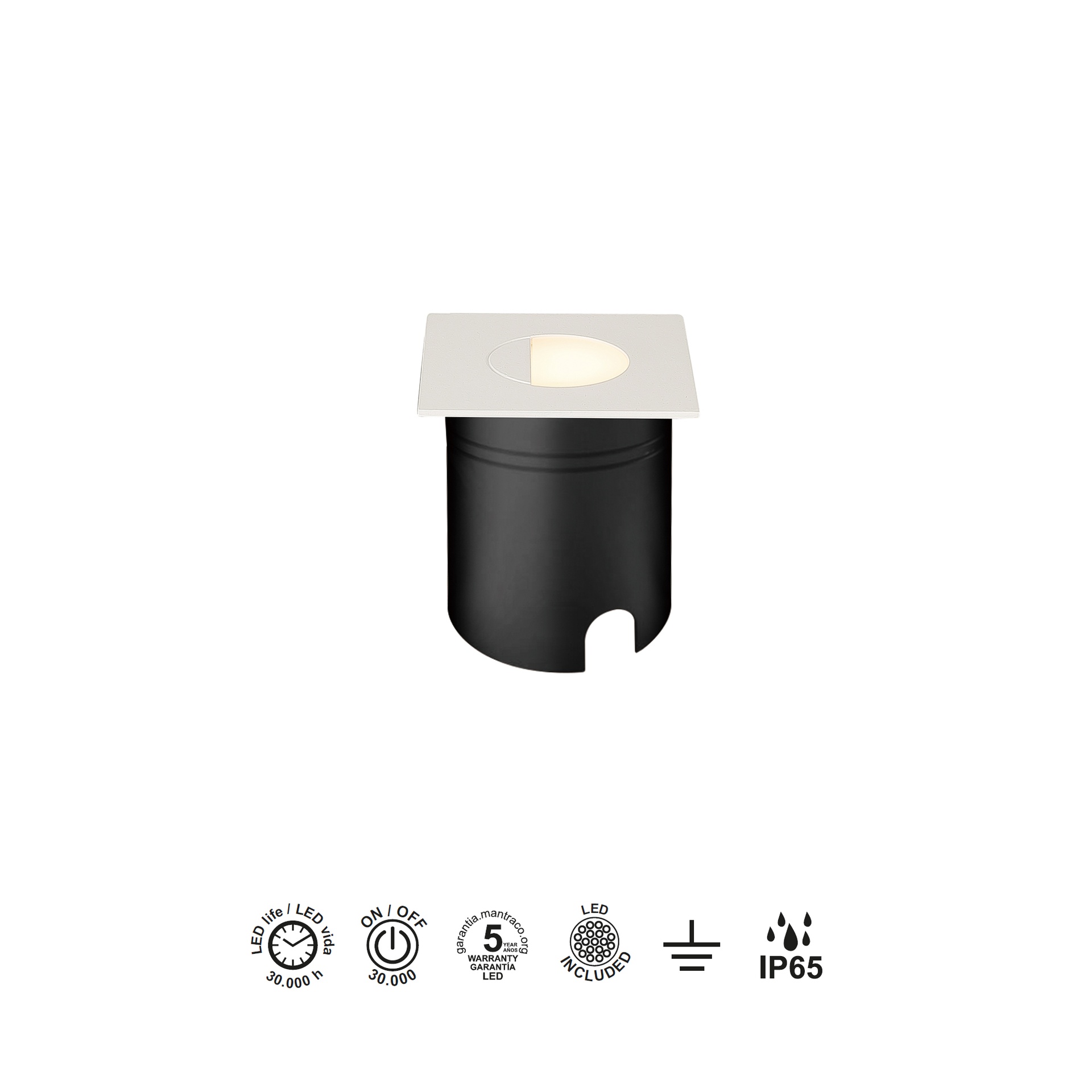 Aspen · Segnapasso · Bianco sabbia