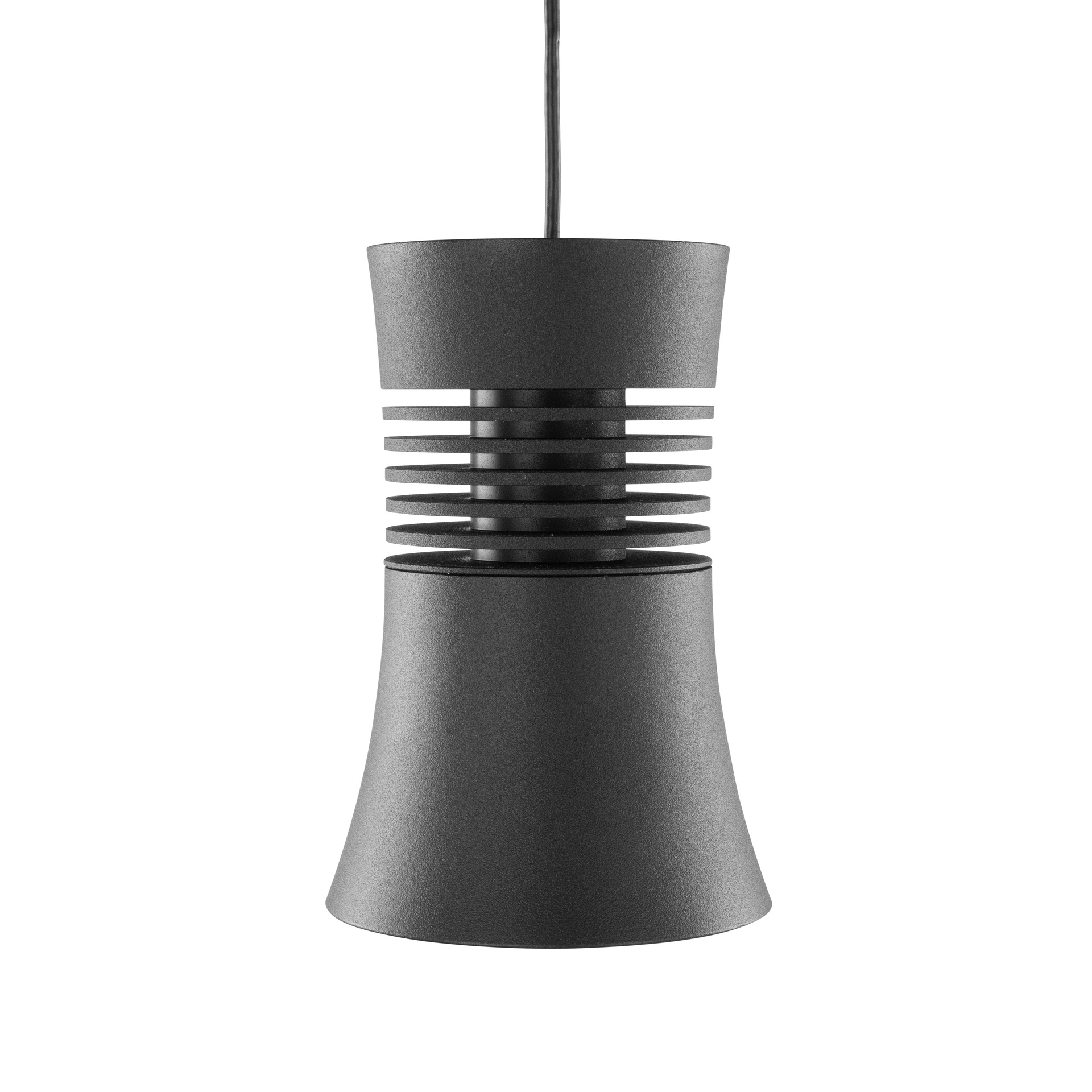 ***OFER/DES*** PAGODA * LED PENDANT CARRIL TRIFASICO 12.5W 4000K BLACK