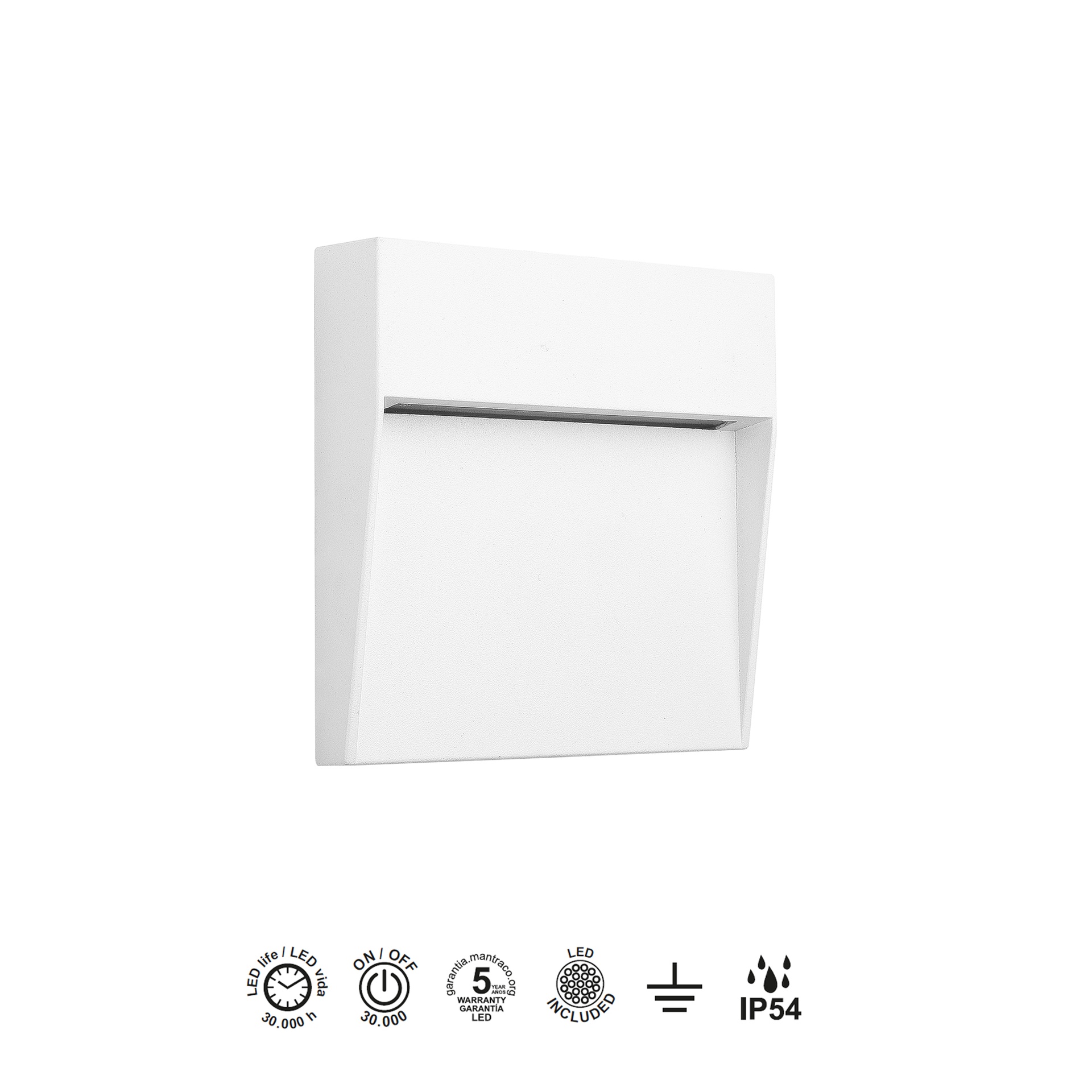 Baker · Éclairage de balisage · Blanc sable