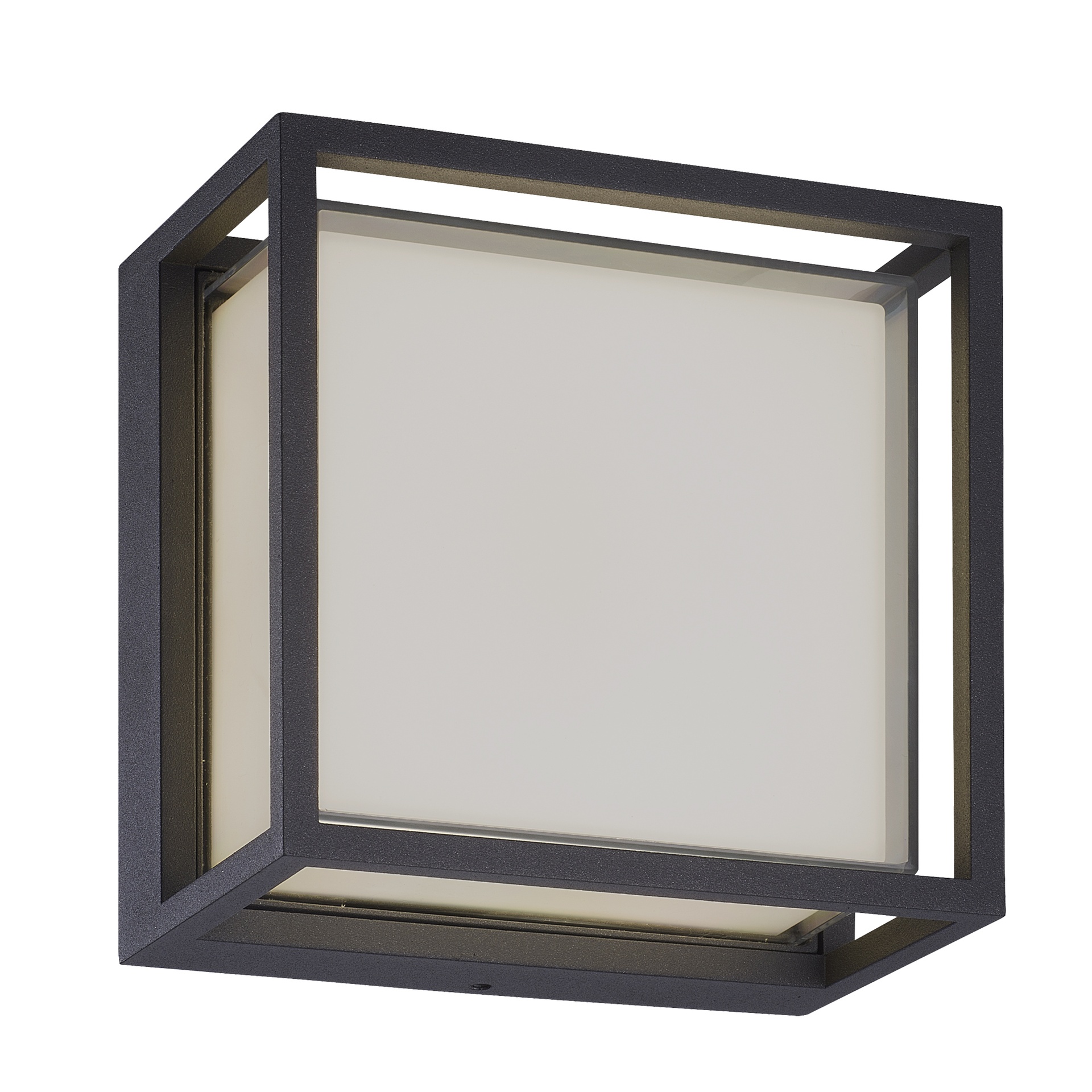 CHAMONIX * CEILING/EXTERIOR WALL LAMP DARK GREY LED IP65 - 9W  - CCT 2700K-3200K-4000K