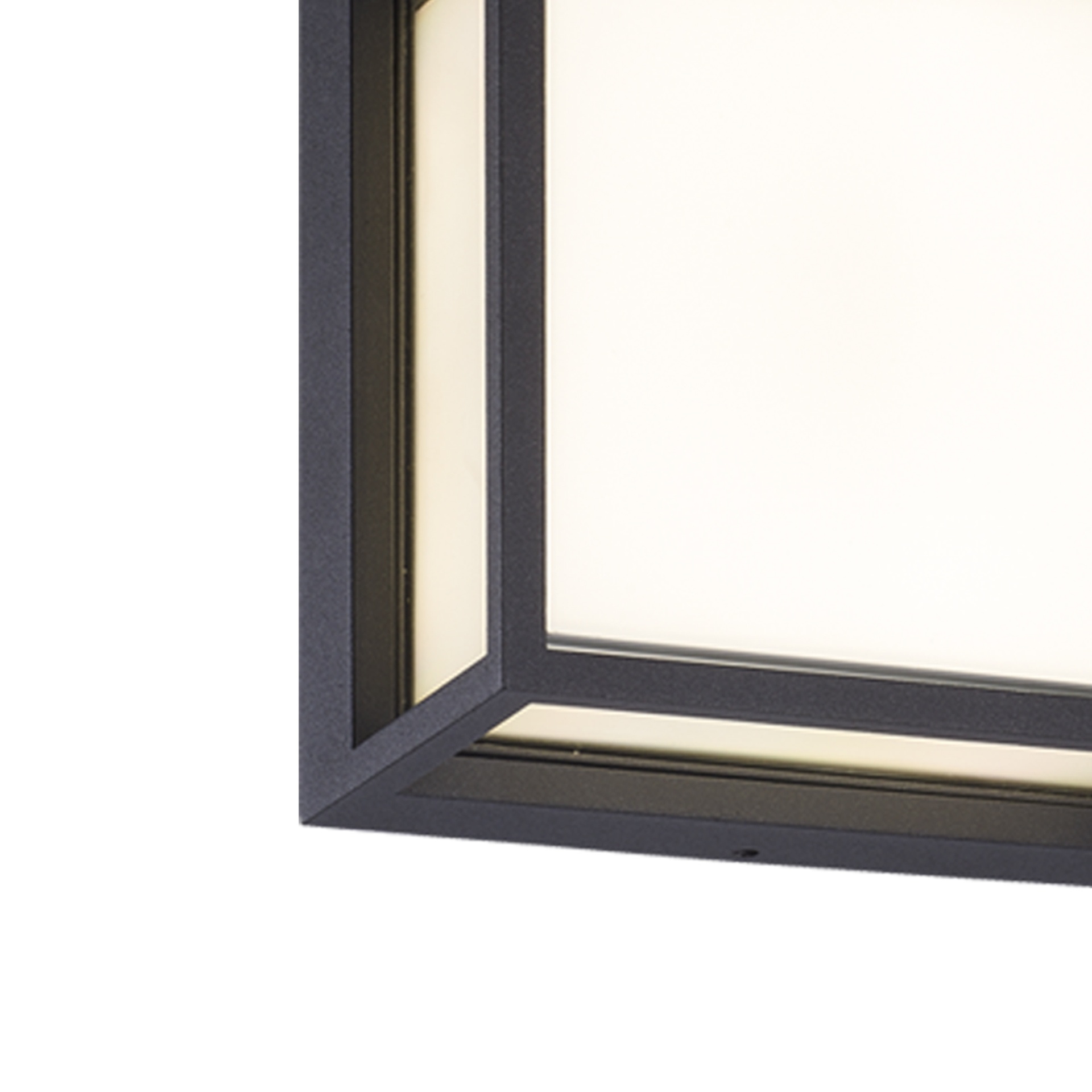 CHAMONIX * CEILING/EXTERIOR WALL LAMP DARK GREY LED IP65 - 9W  - CCT 2700K-3200K-4000K