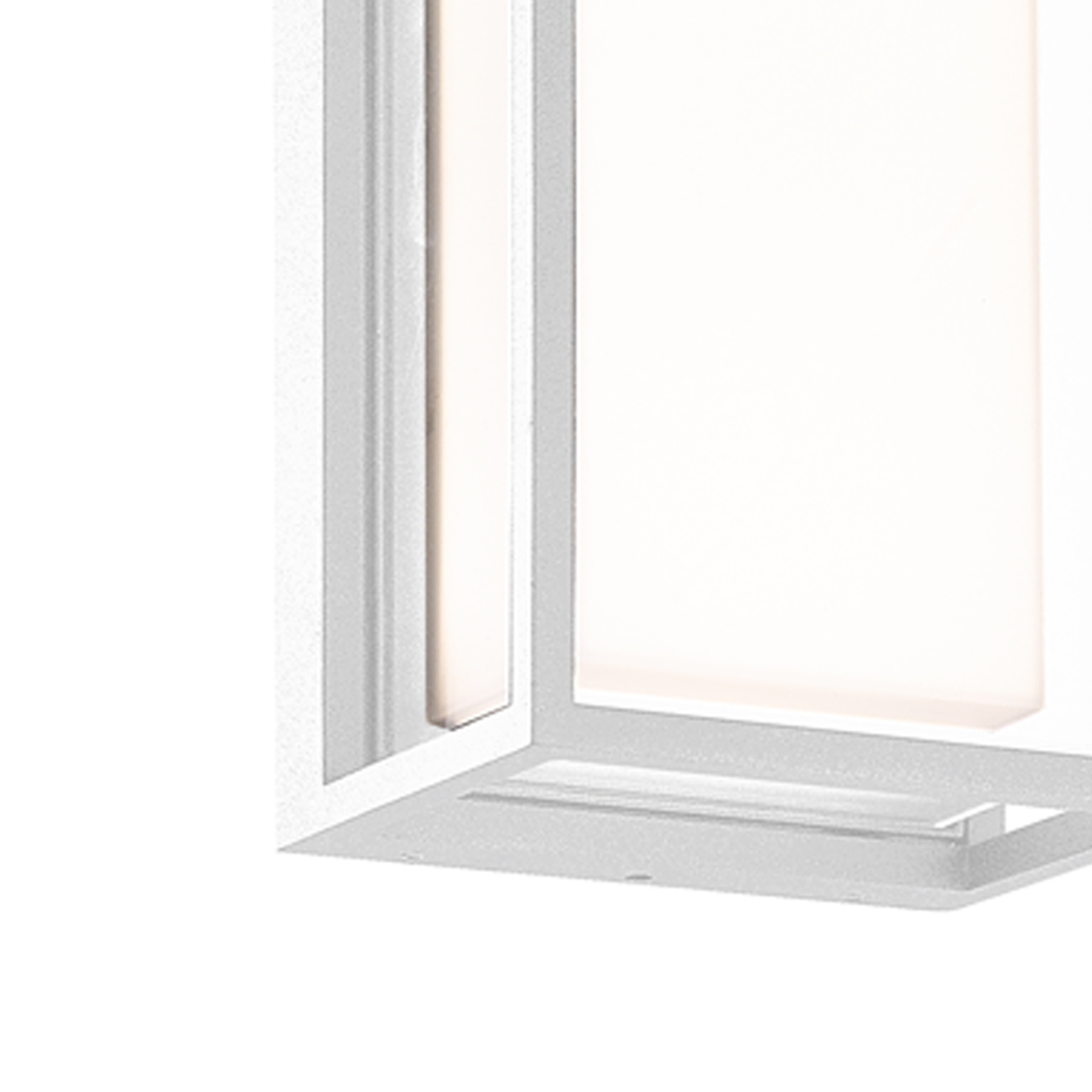 CHAMONIX * EXTERIOR WALL LAMP WHITE  LED IP65 - 9W - 3000K