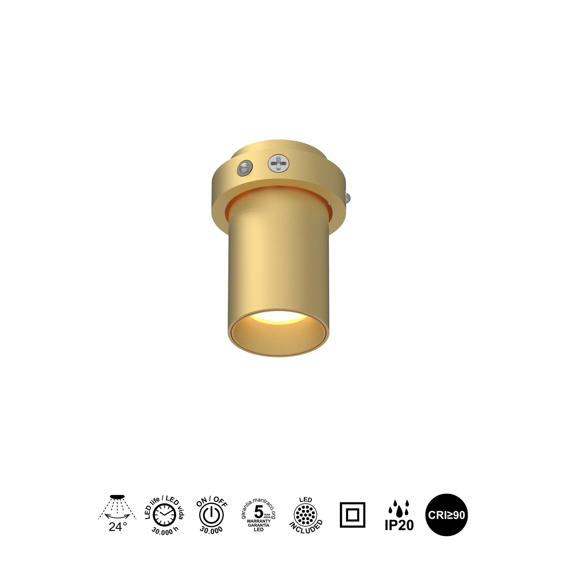 Trimasi · Empotrables · Oro